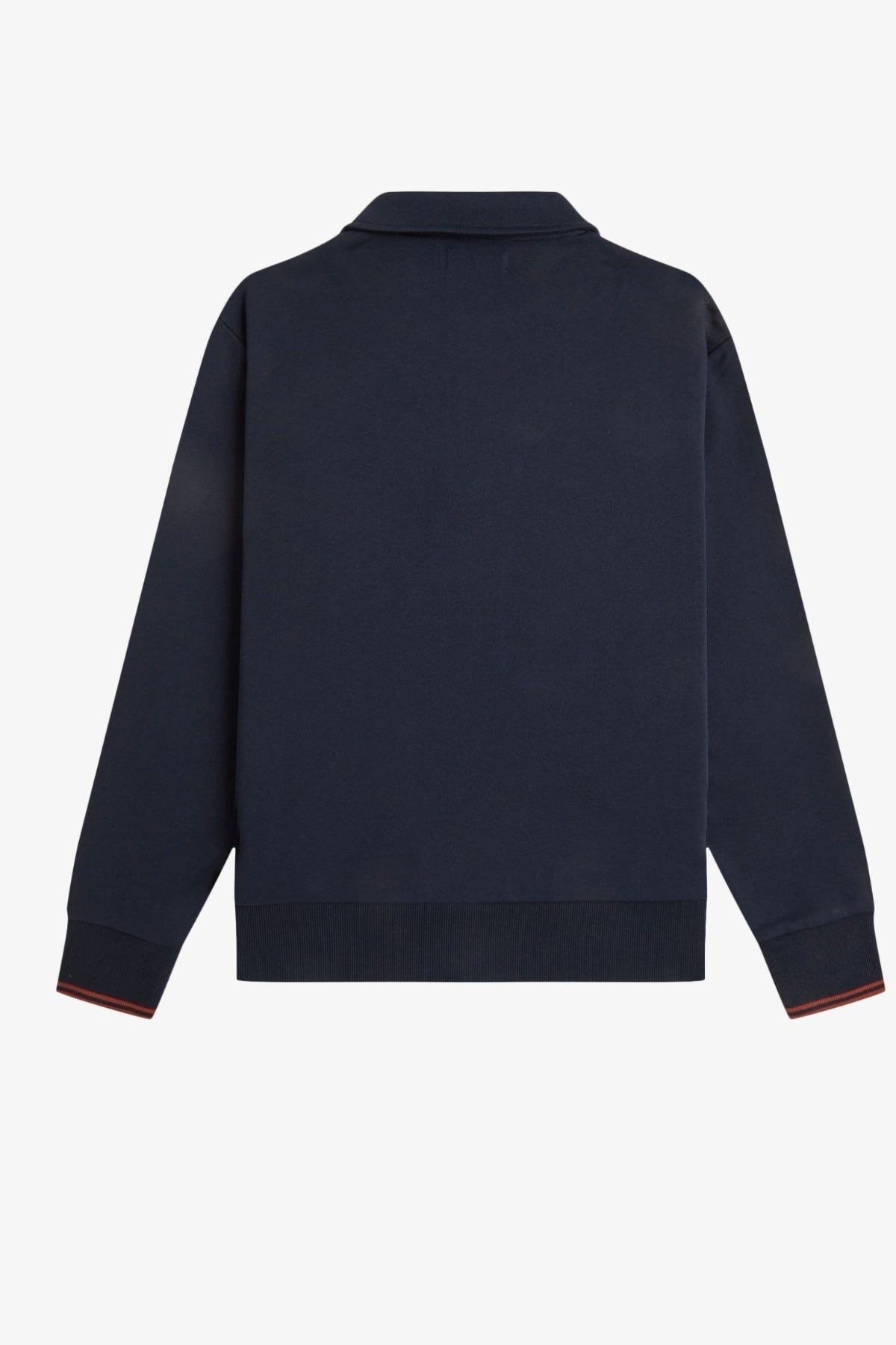 FRED PERRY HALF ZIP COLLARED SWEAT-SHIRT M2426FP en color AZUL (2)