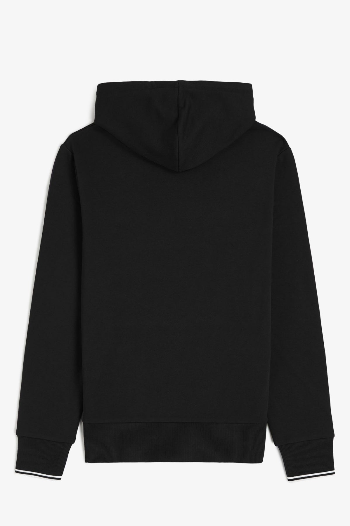 FRED PERRY TIPPED HOODED SWEAT-SHIRT M3492FP en color NEGRO (2)