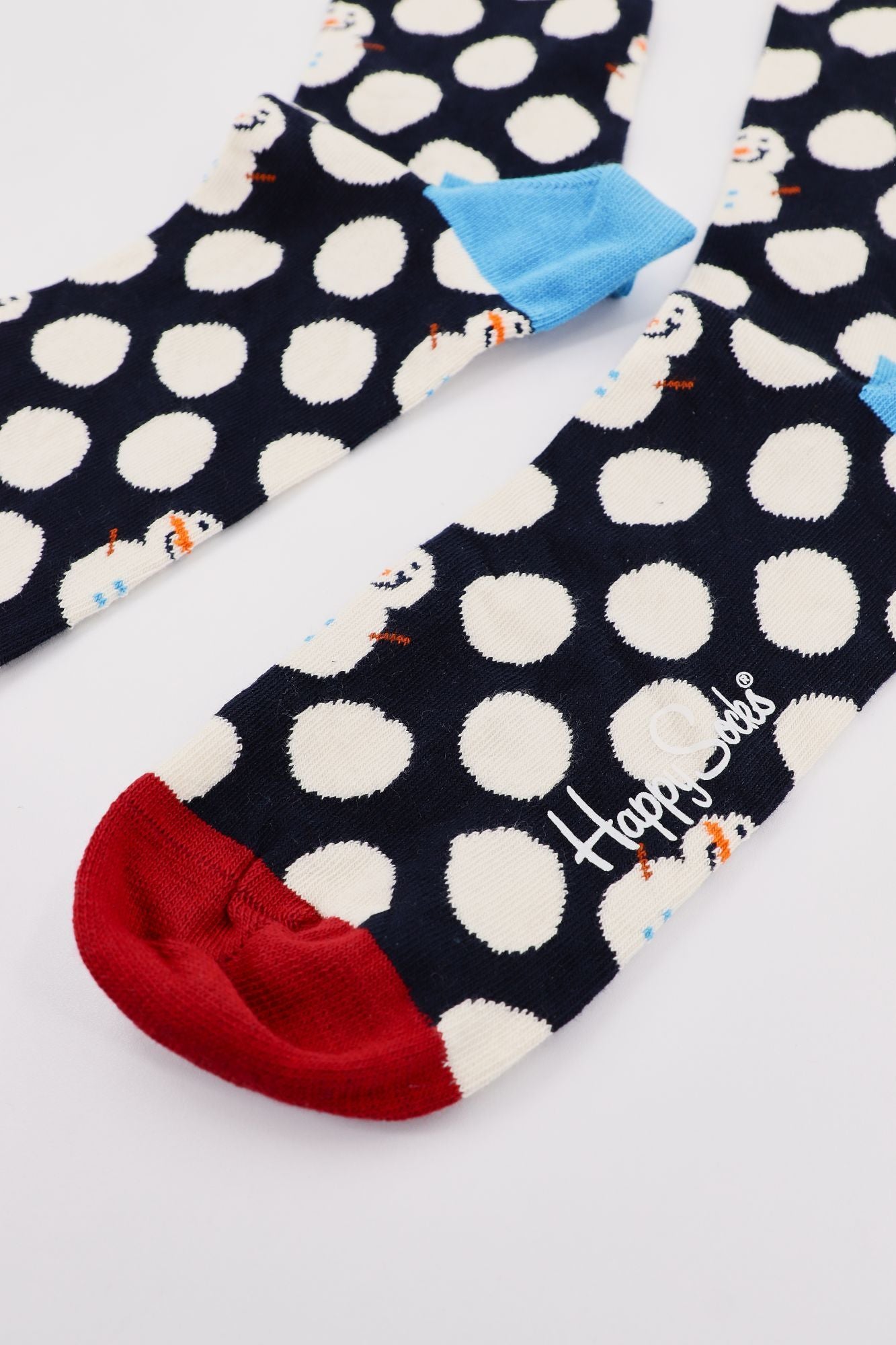 HAPPY SOCKS PACK BIG DOT SNOWMAN en color AZUL (3)