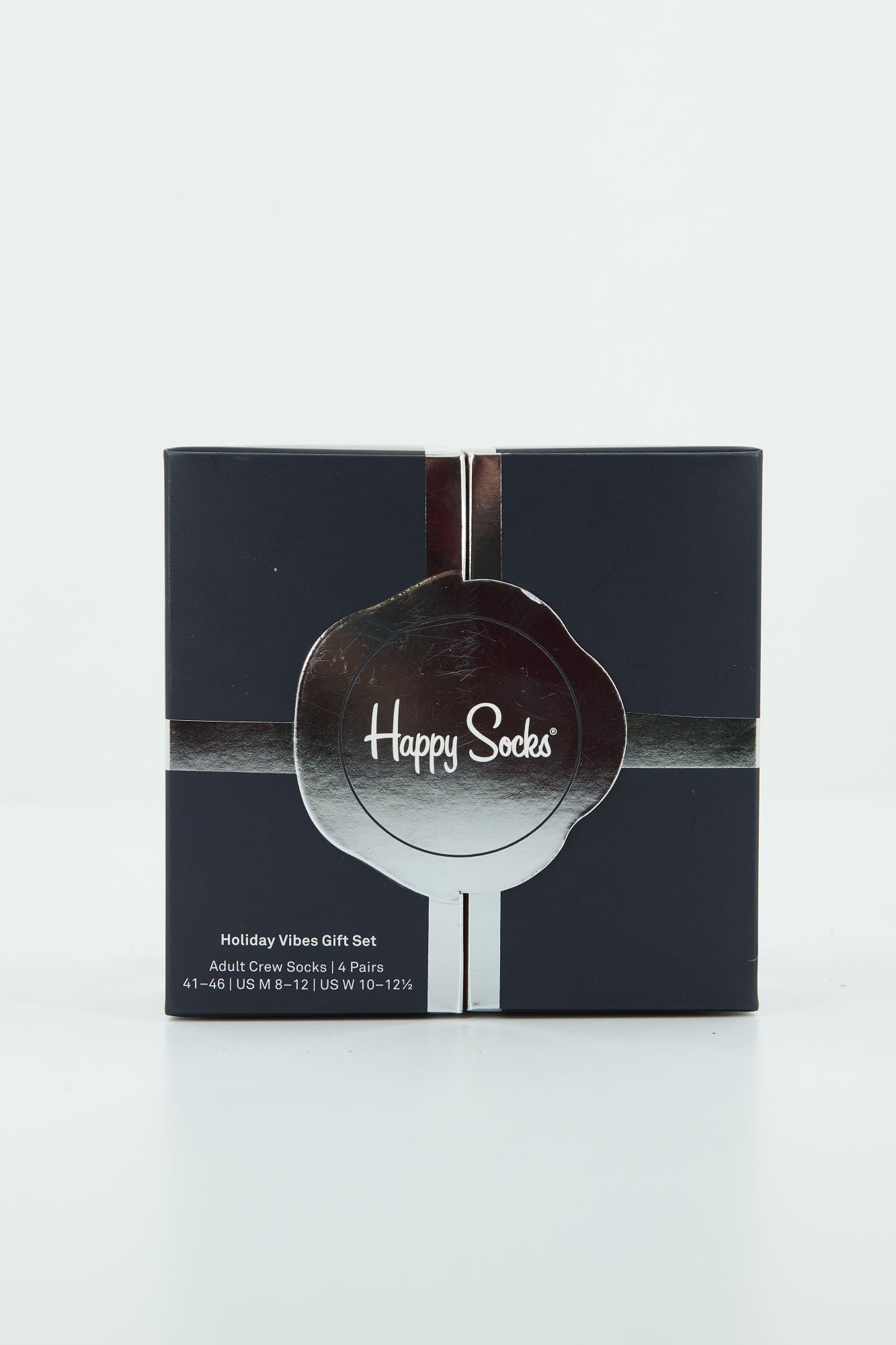 HAPPY SOCKS PACK HOLIDAY VIBES GIFT en color NEGRO (4)