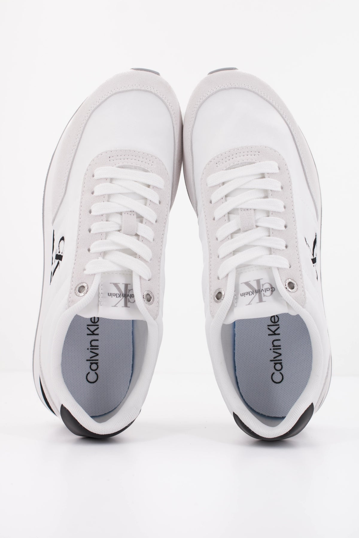 CALVIN KLEIN RETRO RUNNER LACE UP NY en color BLANCO (3)