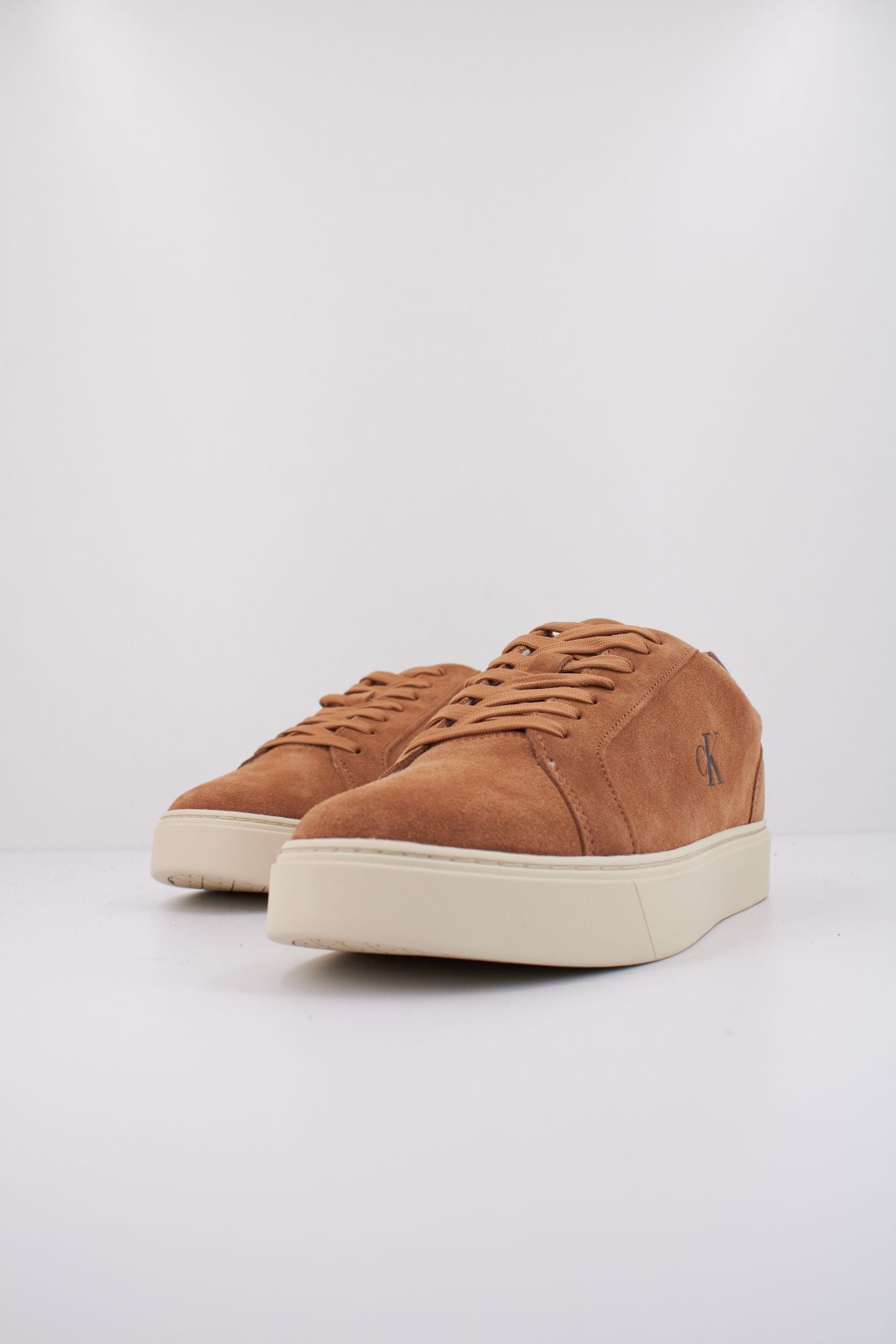 CALVIN KLEIN CLASSIC CUPSOLE LACEUP S en color MARRON (2)