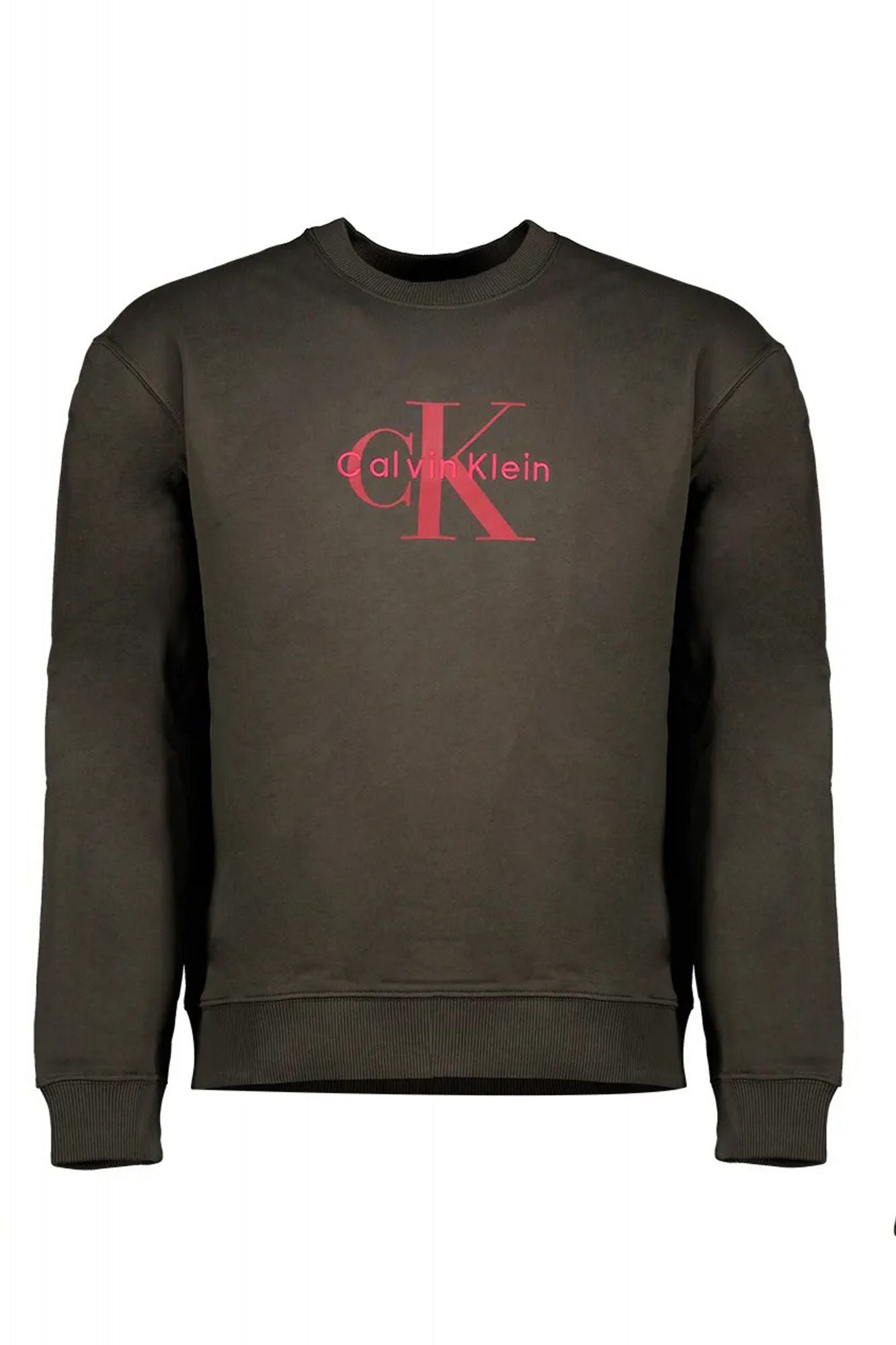 CALVIN KLEIN LS EU 350TERRY MONOLOGO en color MARRON (1)