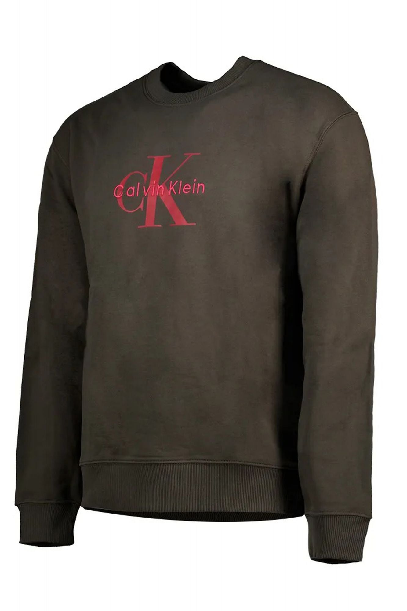 CALVIN KLEIN LS EU 350TERRY MONOLOGO en color MARRON (3)