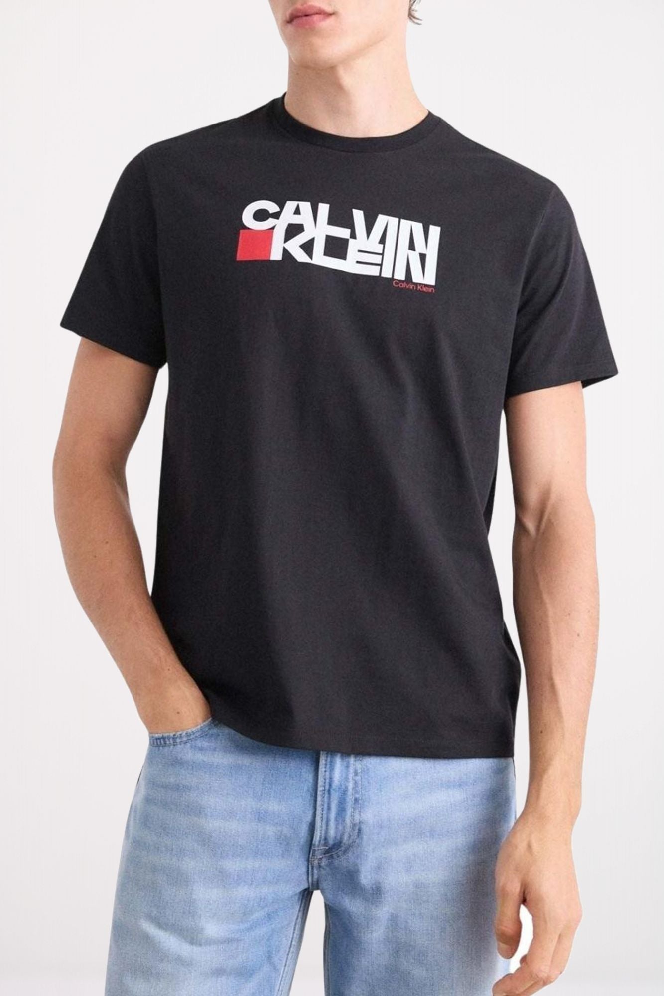 CALVIN KLEIN SS 30s EU CK REDBOX GRAP en color NEGRO (1)