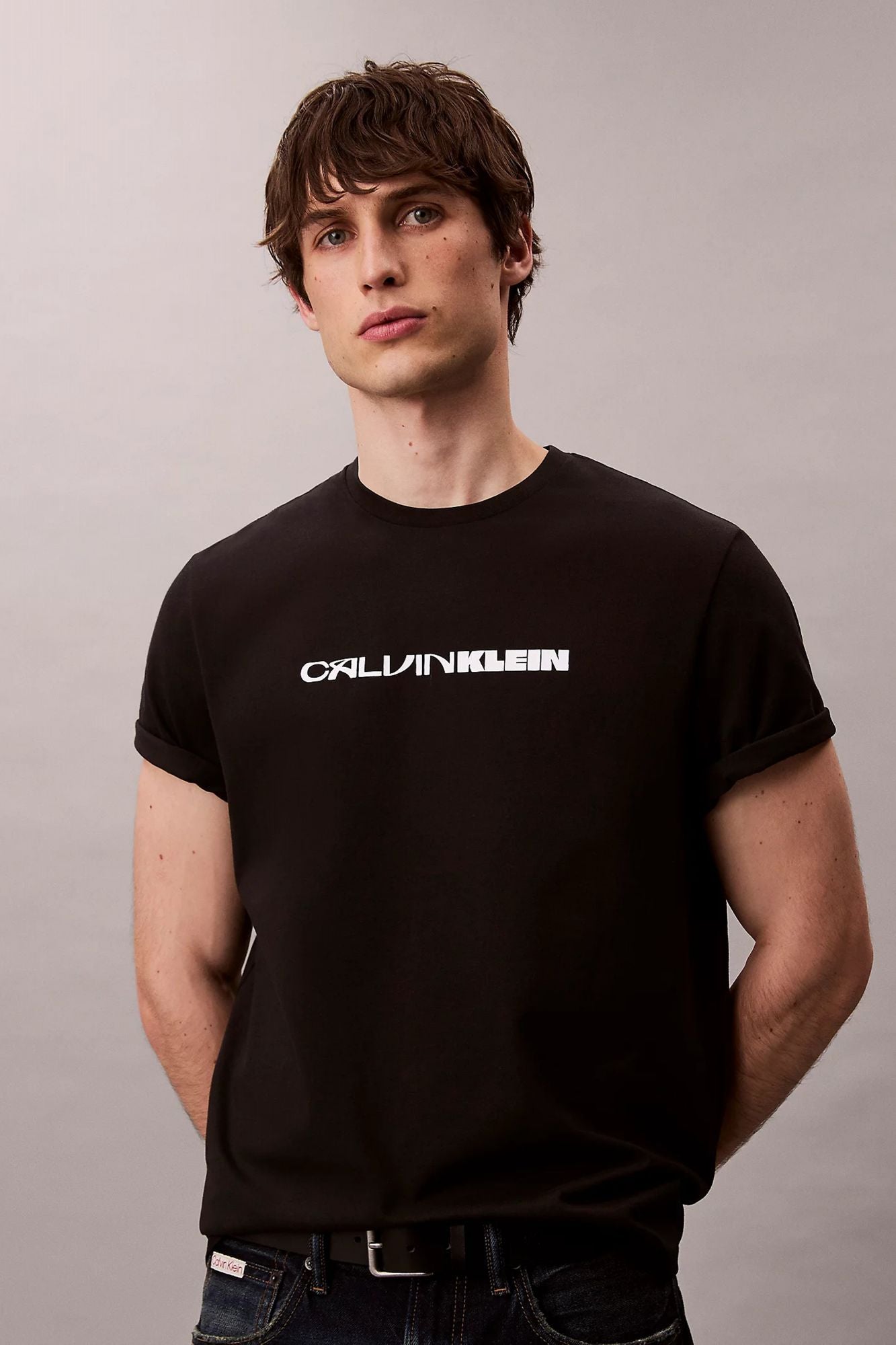 CALVIN KLEIN SS 20S TC CK STACK GRAPH en color NEGRO (1)
