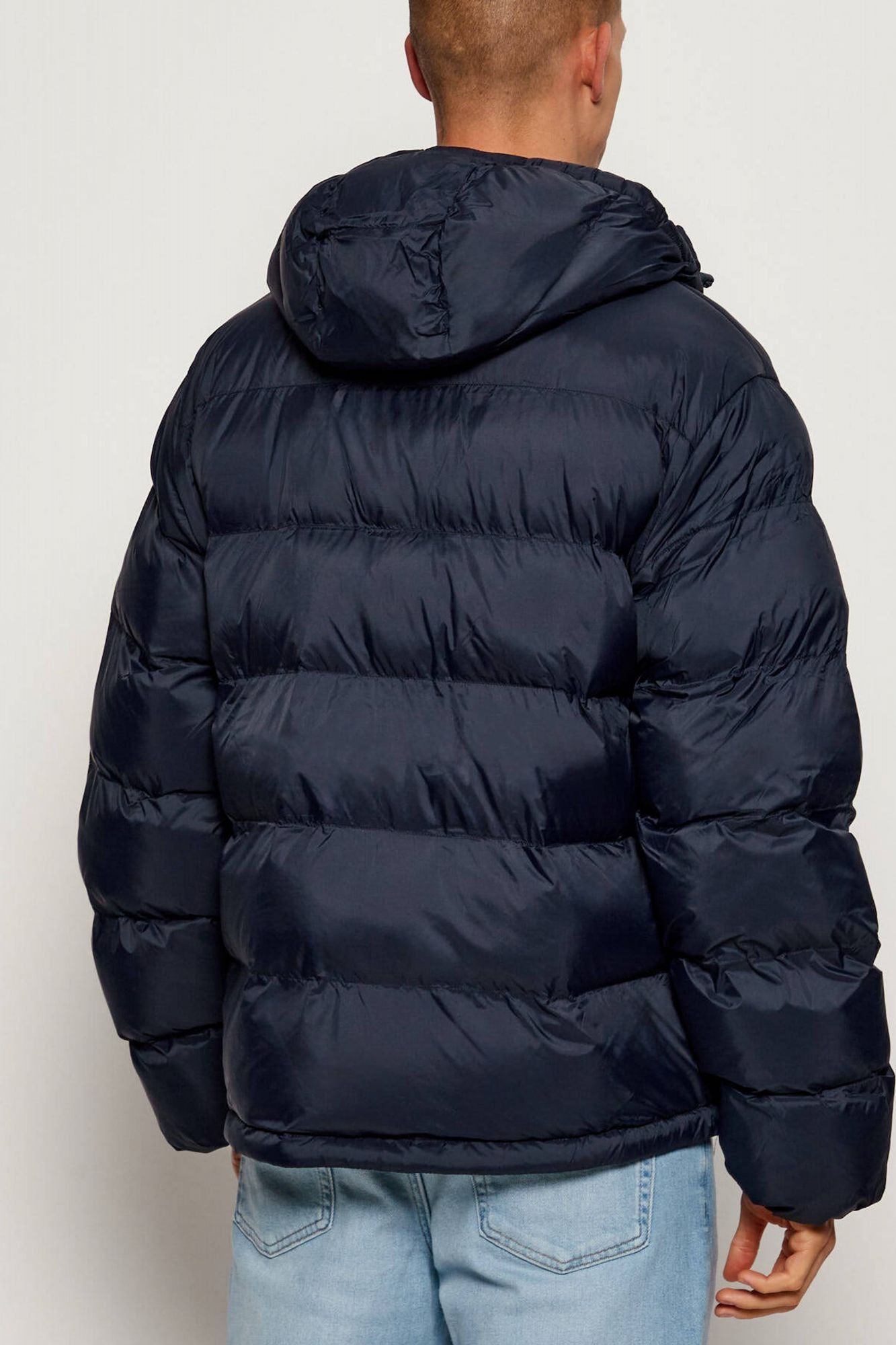 CALVIN KLEIN MONOGRAM PUFFER JACKET en color AZUL (2)