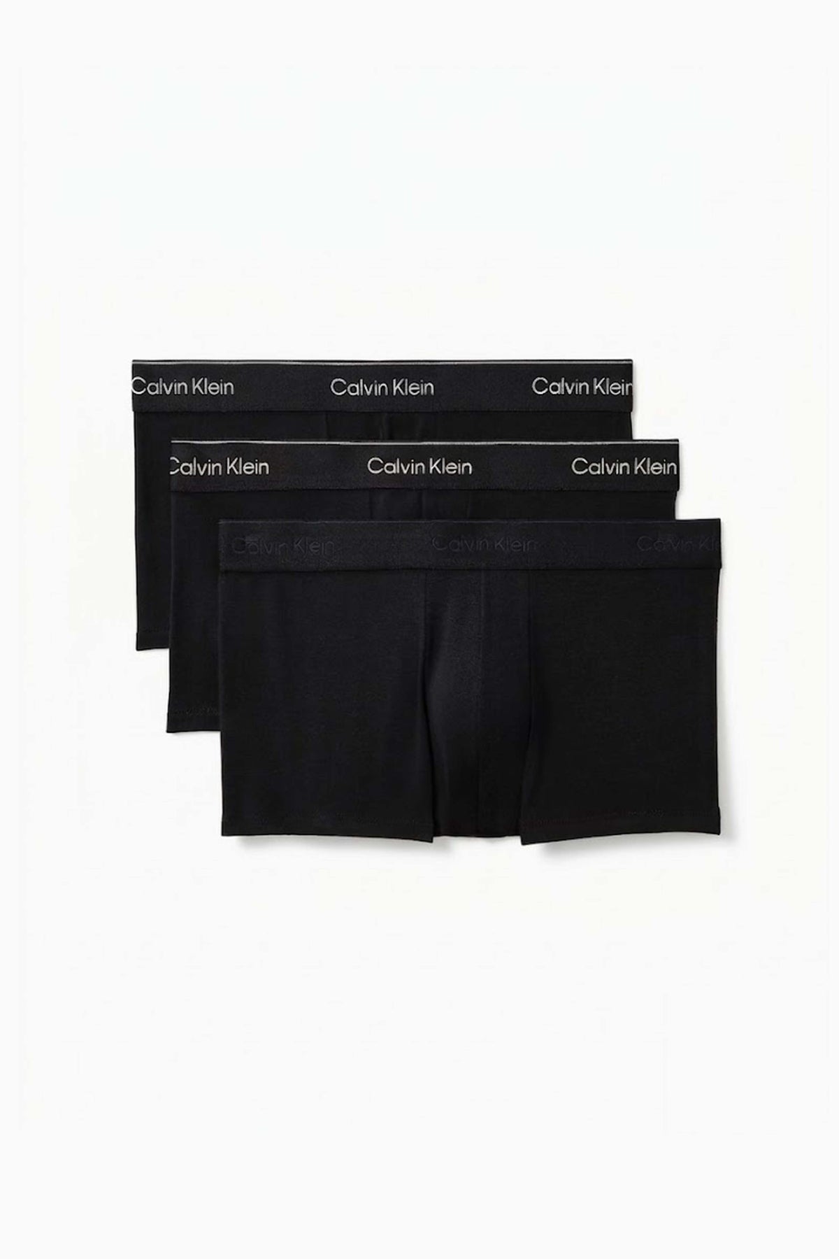 CALVIN KLEIN LOW RISE TRUNK 3PK en color NEGRO (1)