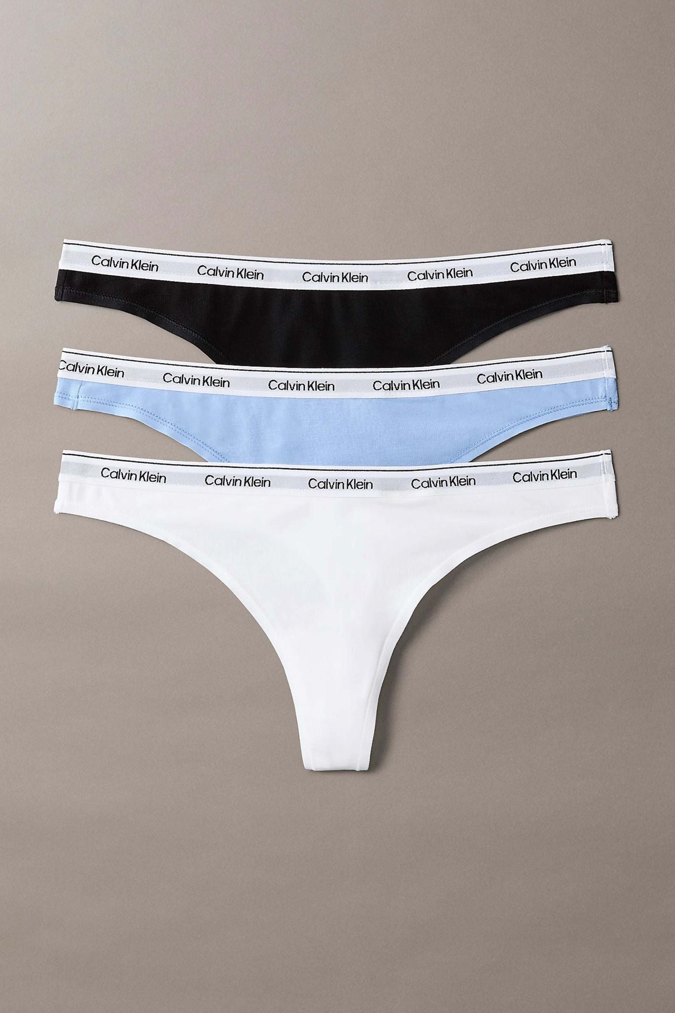 CALVIN KLEIN THONG 3PK en color MULTICOLOR (1)
