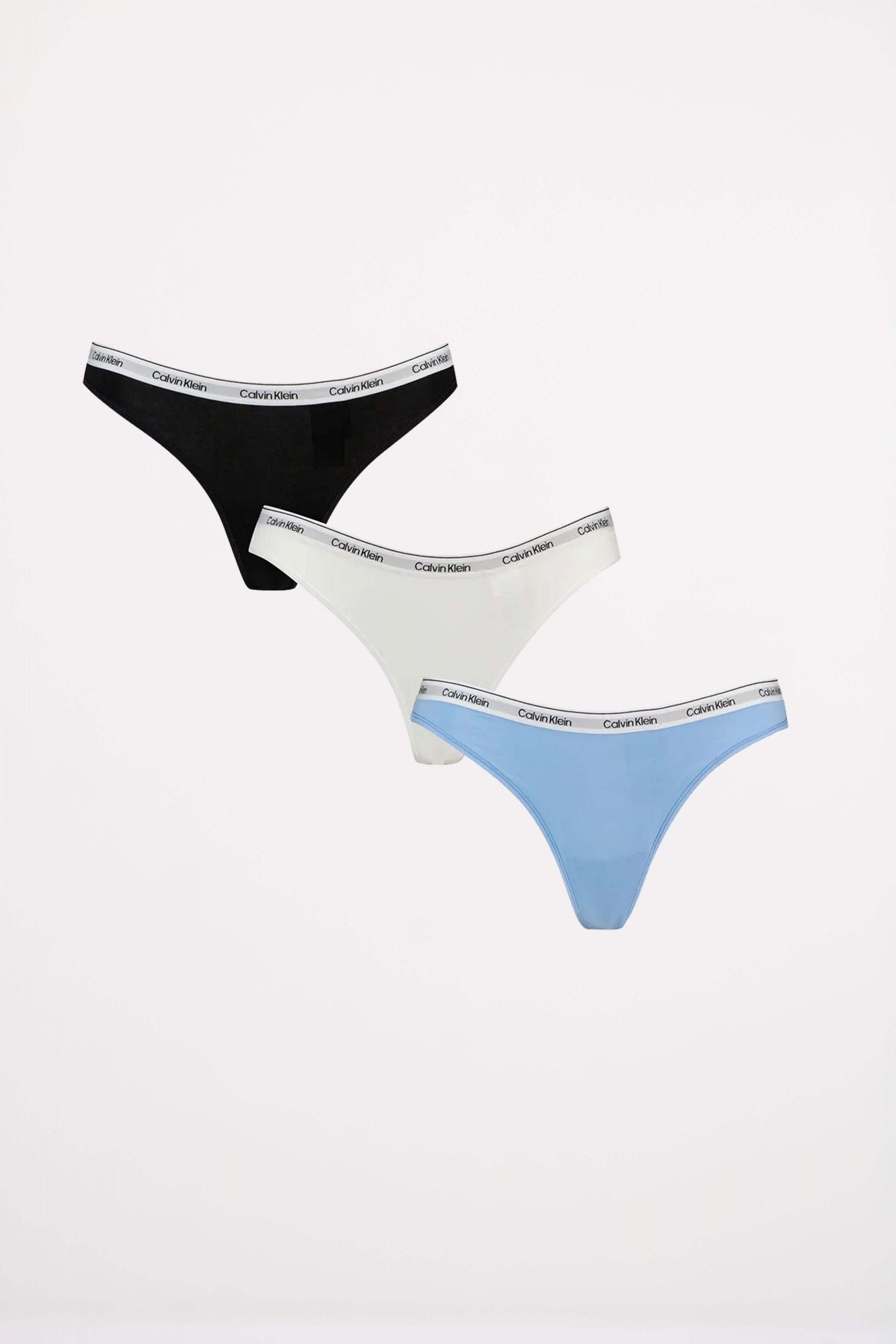 CALVIN KLEIN THONG 3PK en color MULTICOLOR (3)