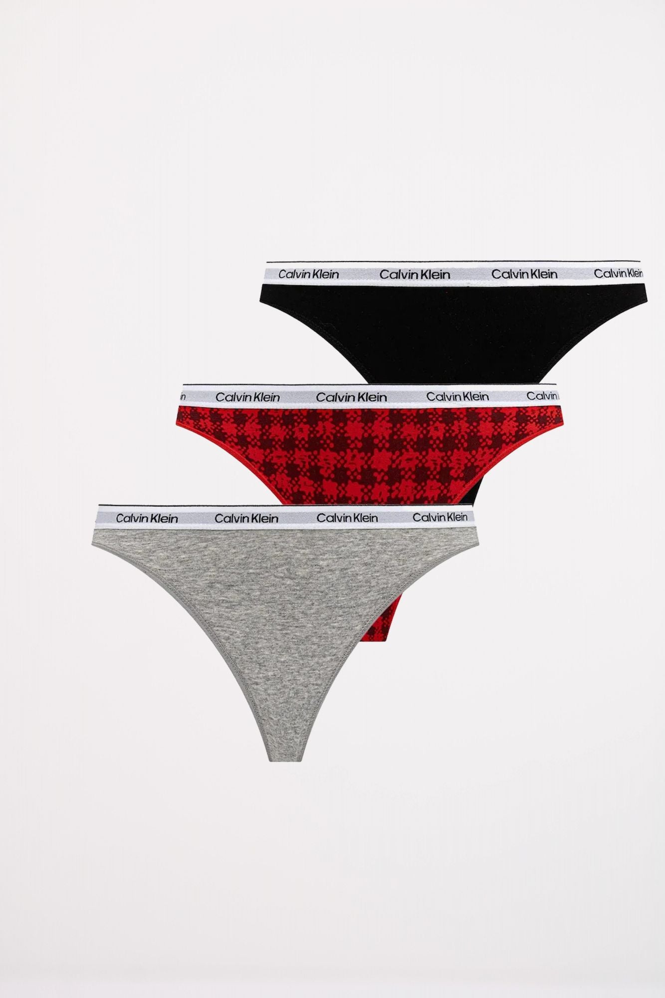 CALVIN KLEIN THONG 3PK en color MULTICOLOR (1)