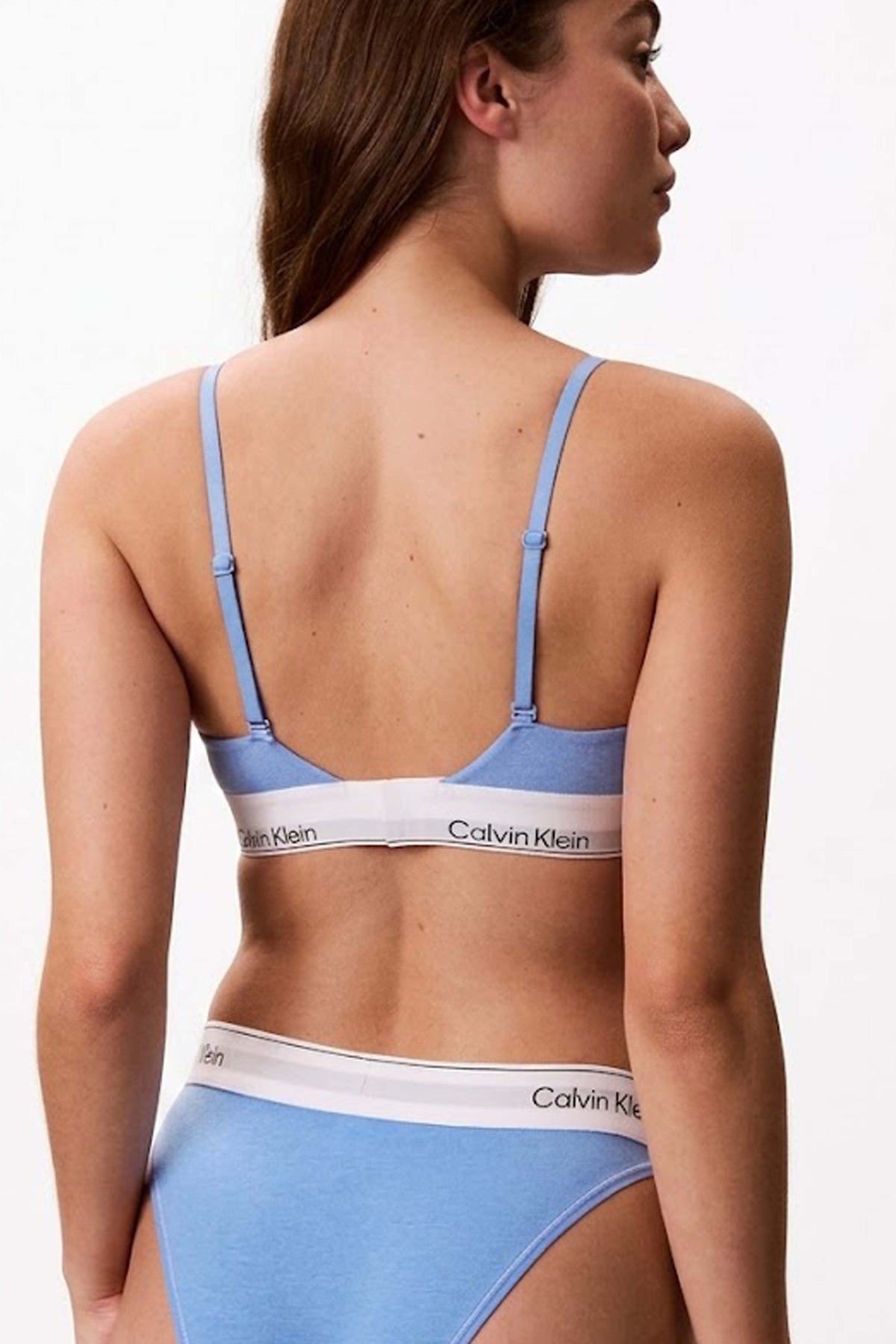 CALVIN KLEIN LIGHTLY LINED TRIANGLE en color AZUL (2)