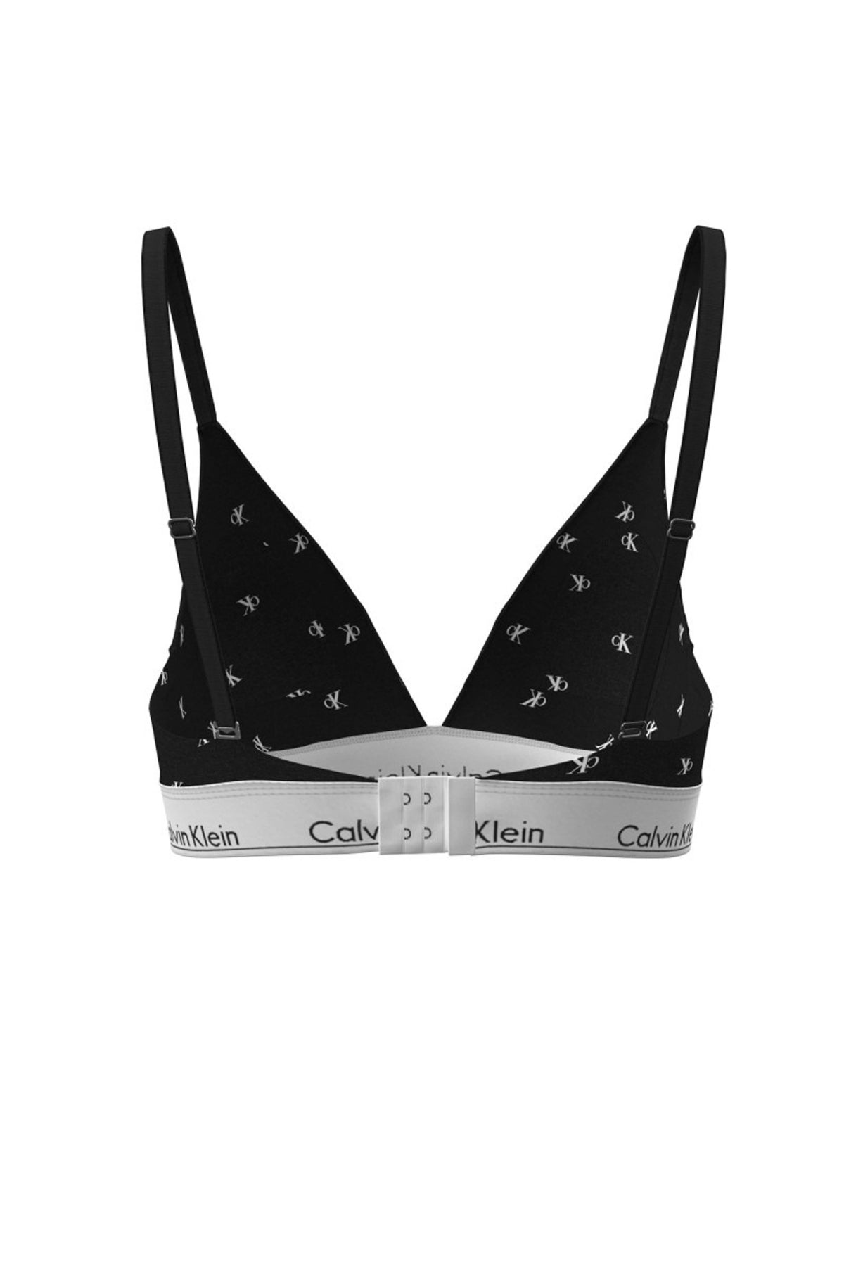 CALVIN KLEIN LIGHTLY LINED TRIANGLE en color NEGRO (2)