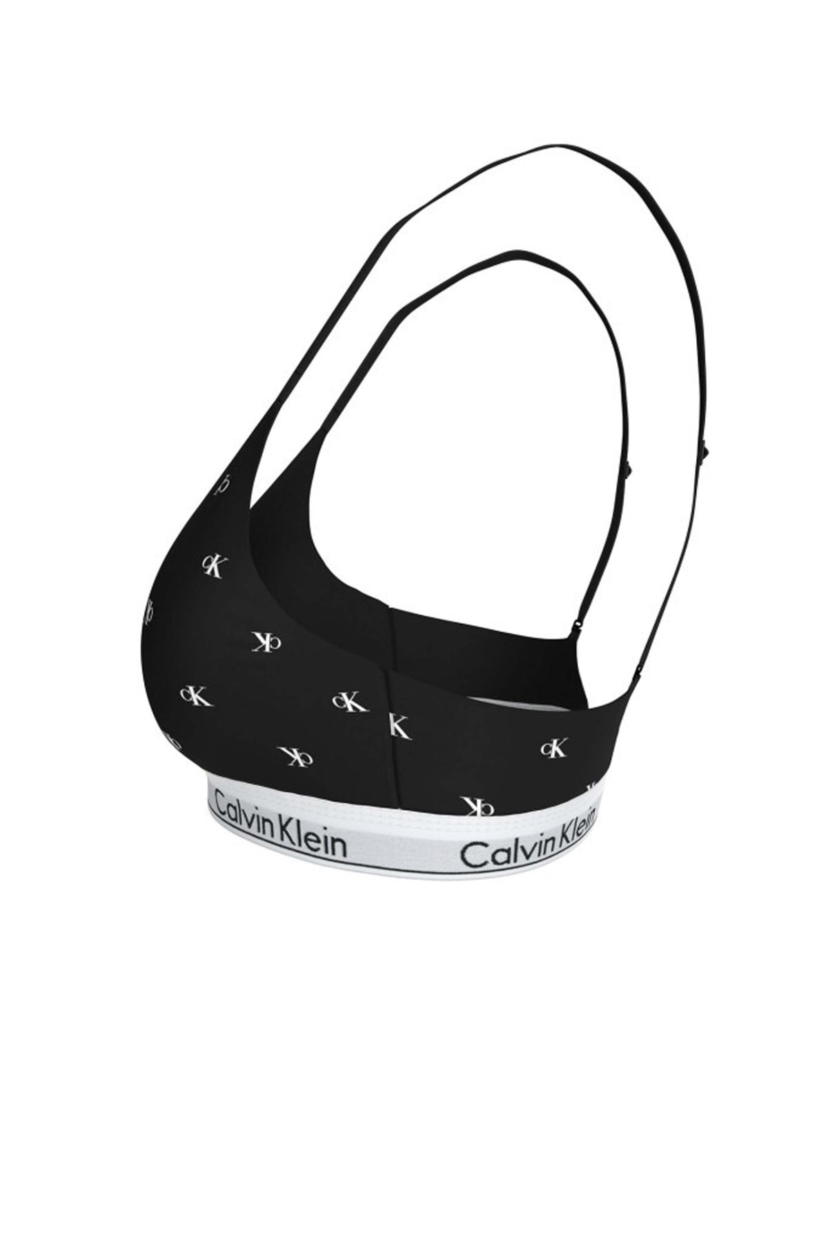 CALVIN KLEIN LIGHTLY LINED TRIANGLE en color NEGRO (3)