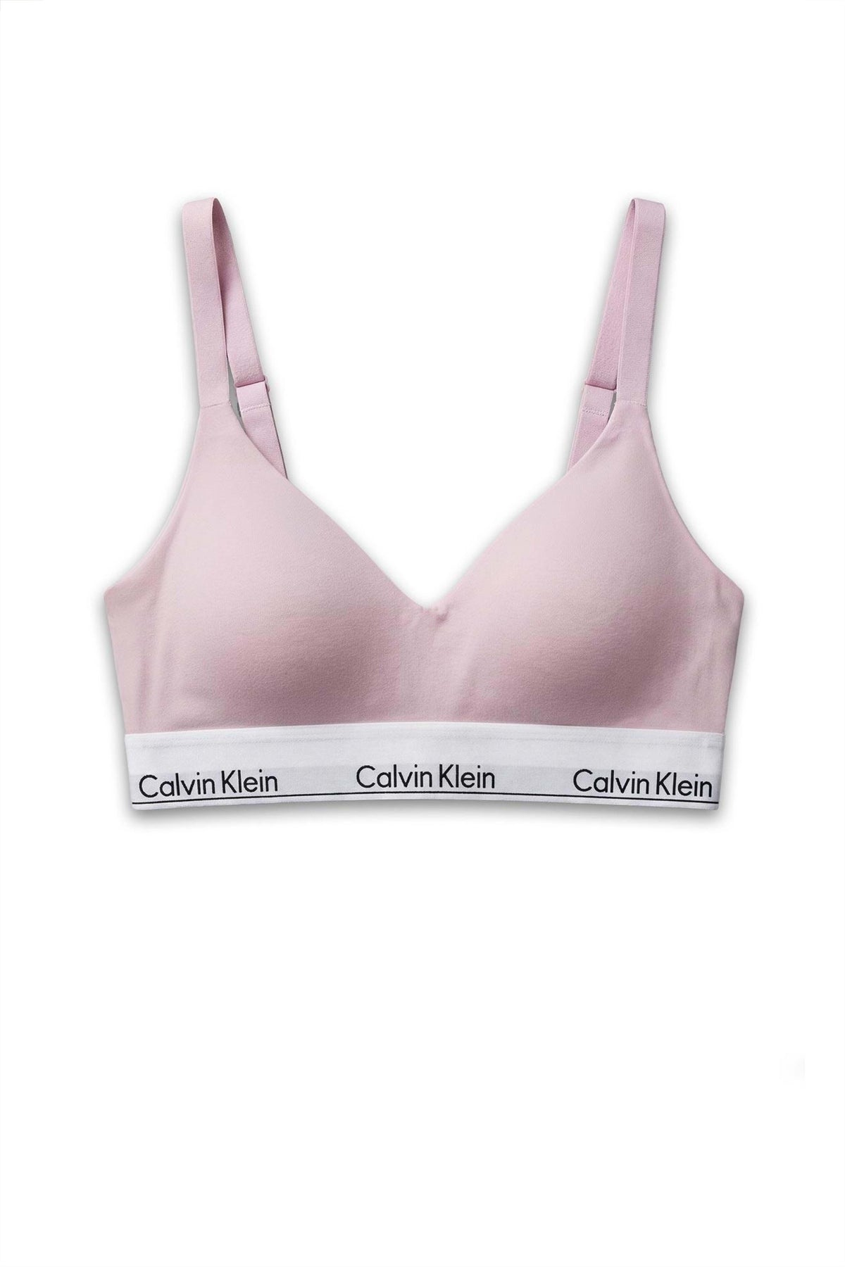 CALVIN KLEIN LIFT BRALETTE ICON COTTON MODAL en color ROSA (3)