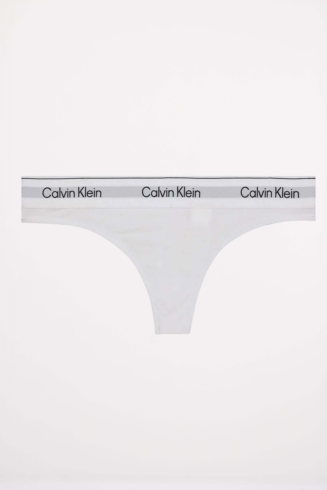 CALVIN KLEIN THONG en color BLANCO (1)