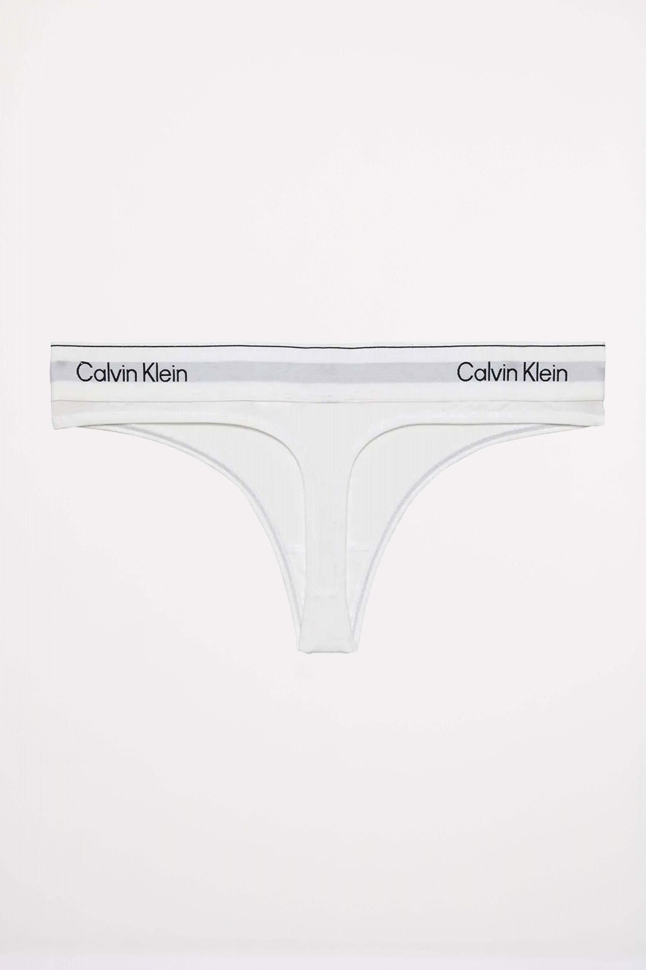 CALVIN KLEIN THONG en color BLANCO (2)