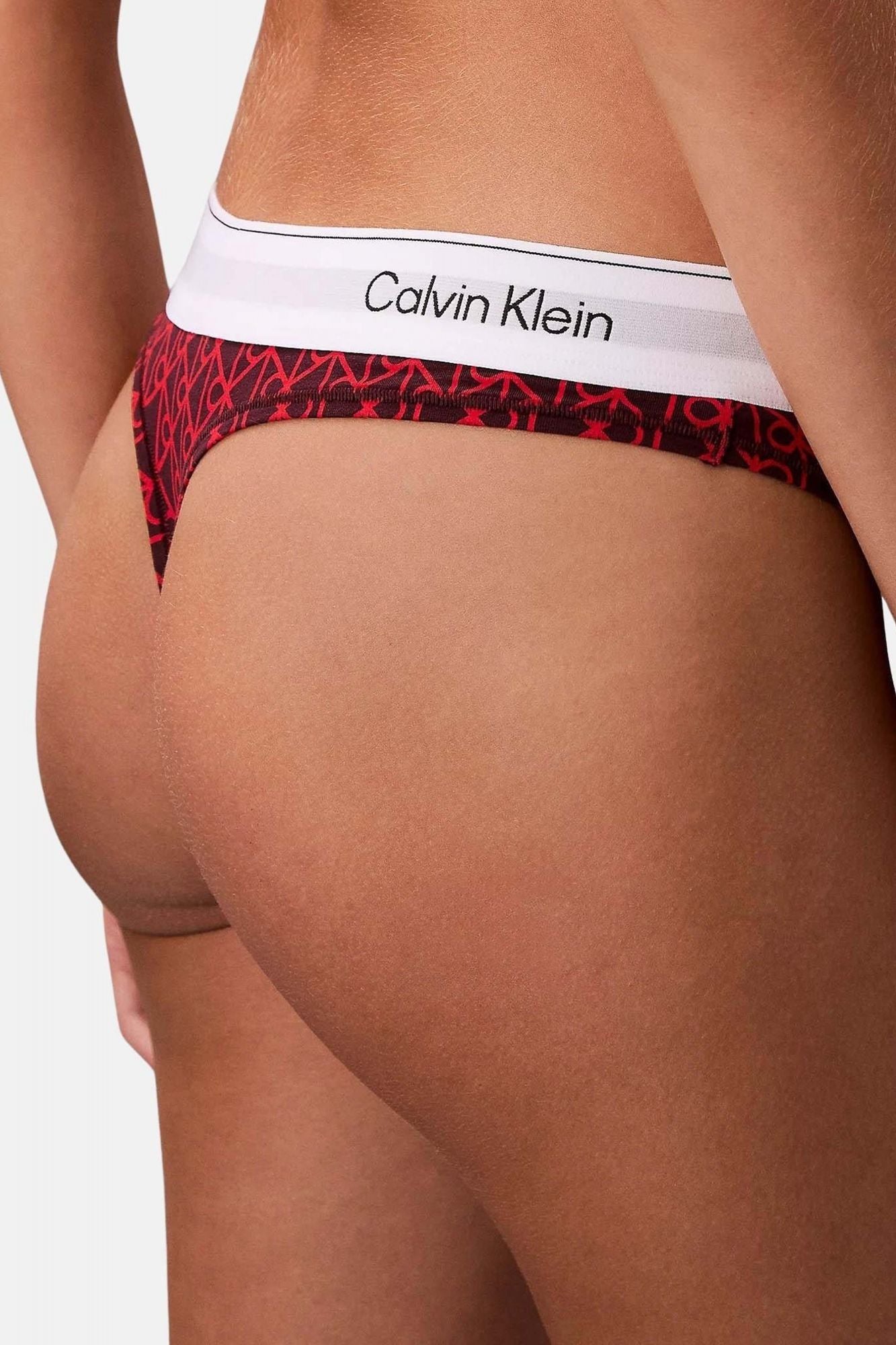 CALVIN KLEIN THONG en color ROJO (3)
