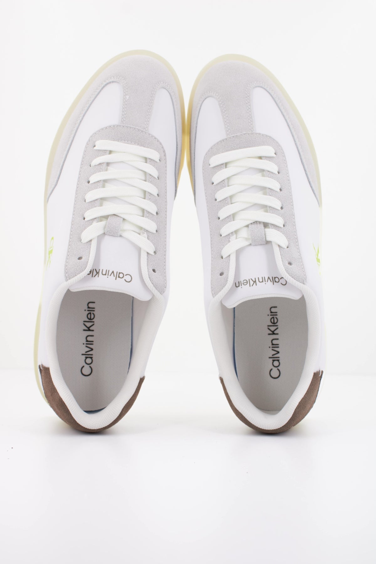 CALVIN KLEIN LOW PROF CUPSOLE NY en color BLANCO (3)