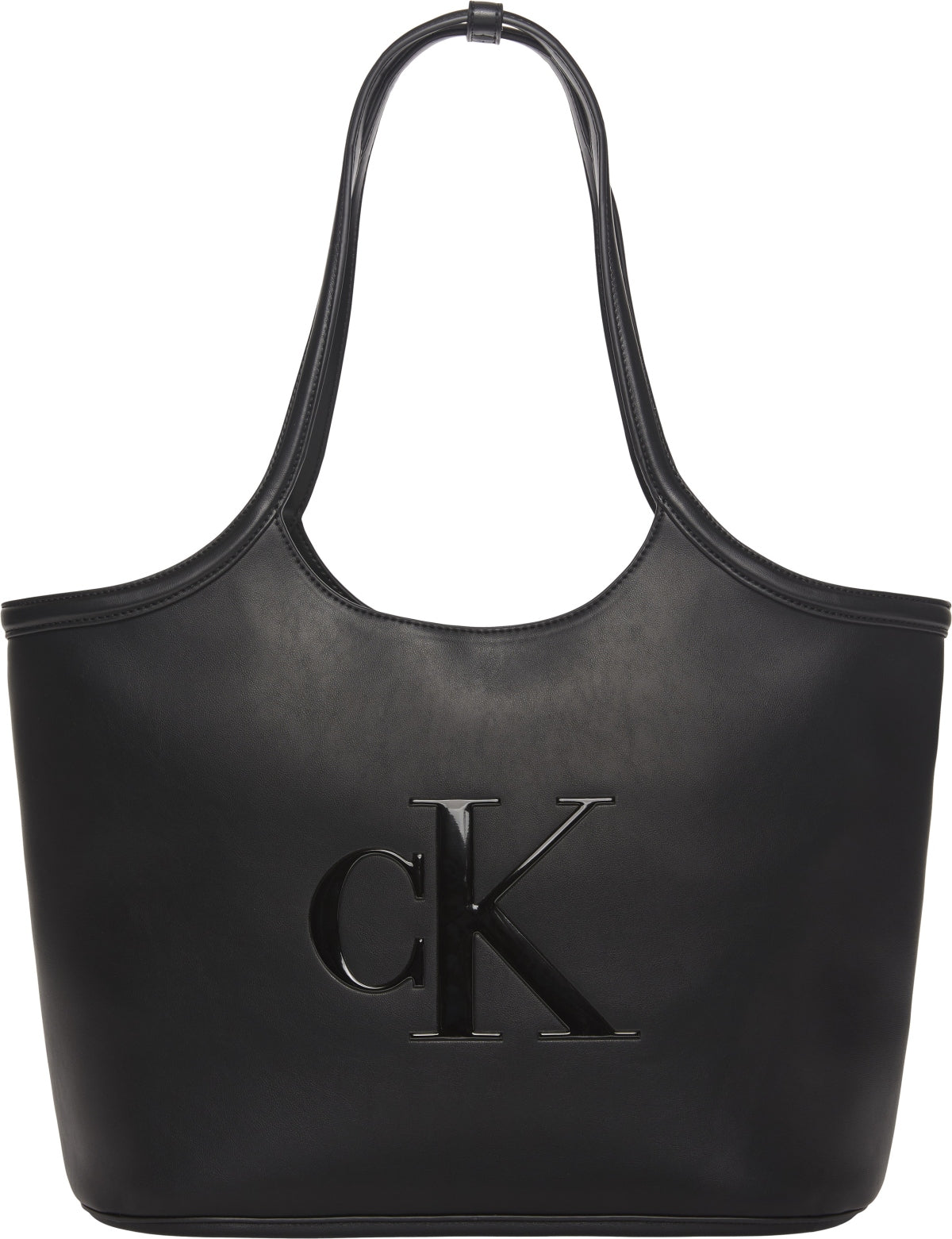 CALVIN KLEIN LV04F3562G BOLD CK SHOPPER en color NEGRO (1)