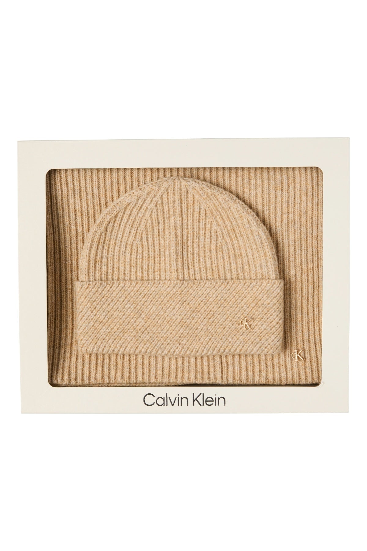 CALVIN KLEIN LV04F0002G METAL BEANIE SCARF GIFTS en color (1)