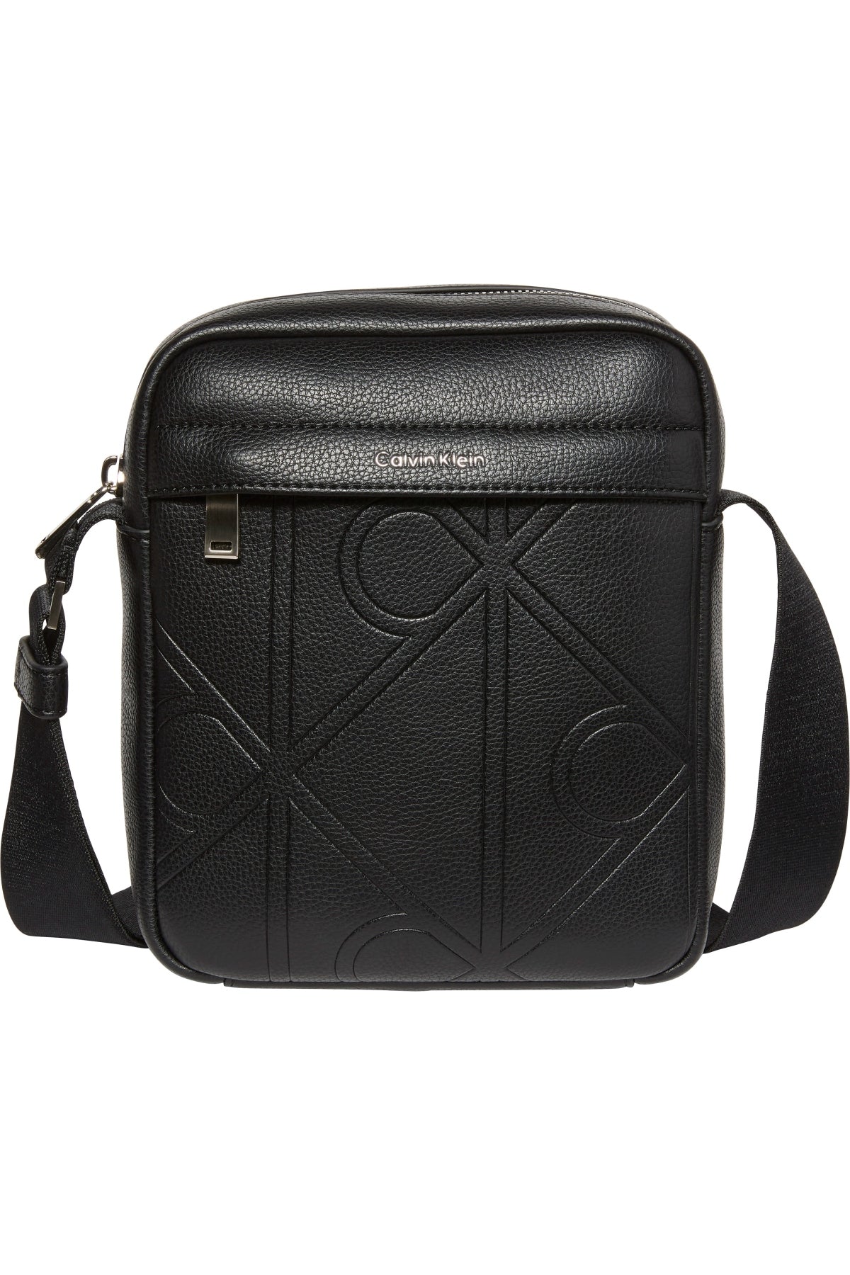 CALVIN KLEIN LV04D3331G EMBLEM AOP EMBOSS REPORT en color NEGRO (1)