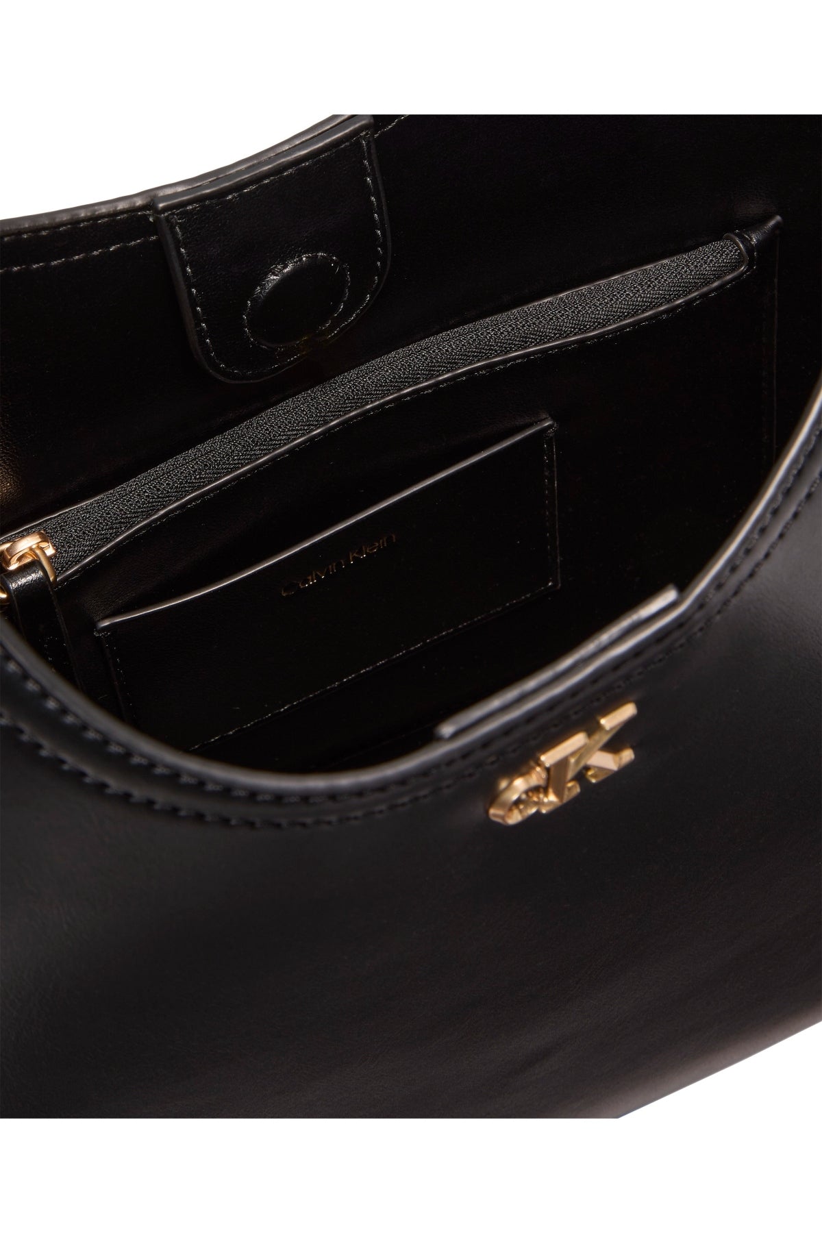 CALVIN KLEIN LV04F3522G CK MEDIUM SHOULDER BAG en color NEGRO (3)