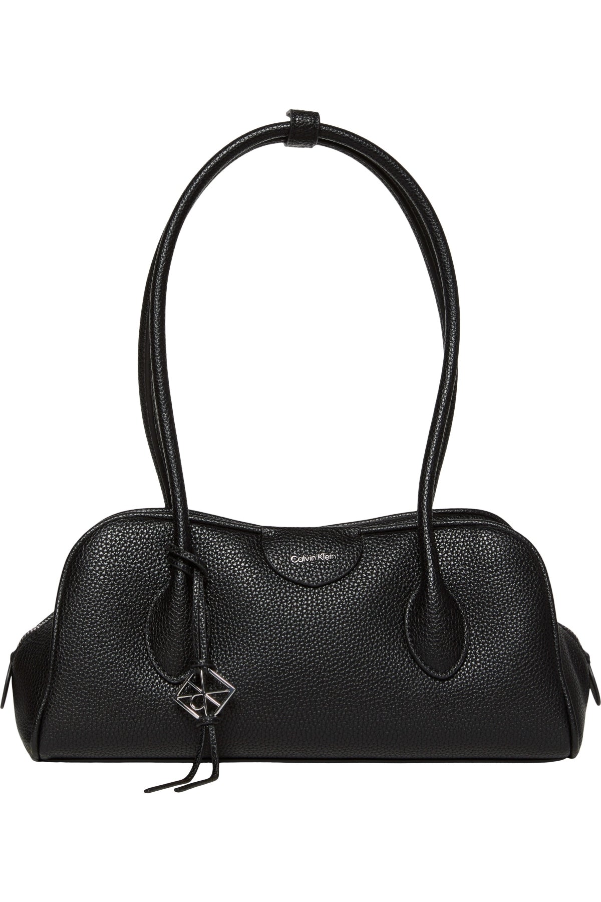 CALVIN KLEIN LV04F3743G EMBLEM TRIO PEBBLE BAG en color NEGRO (1)
