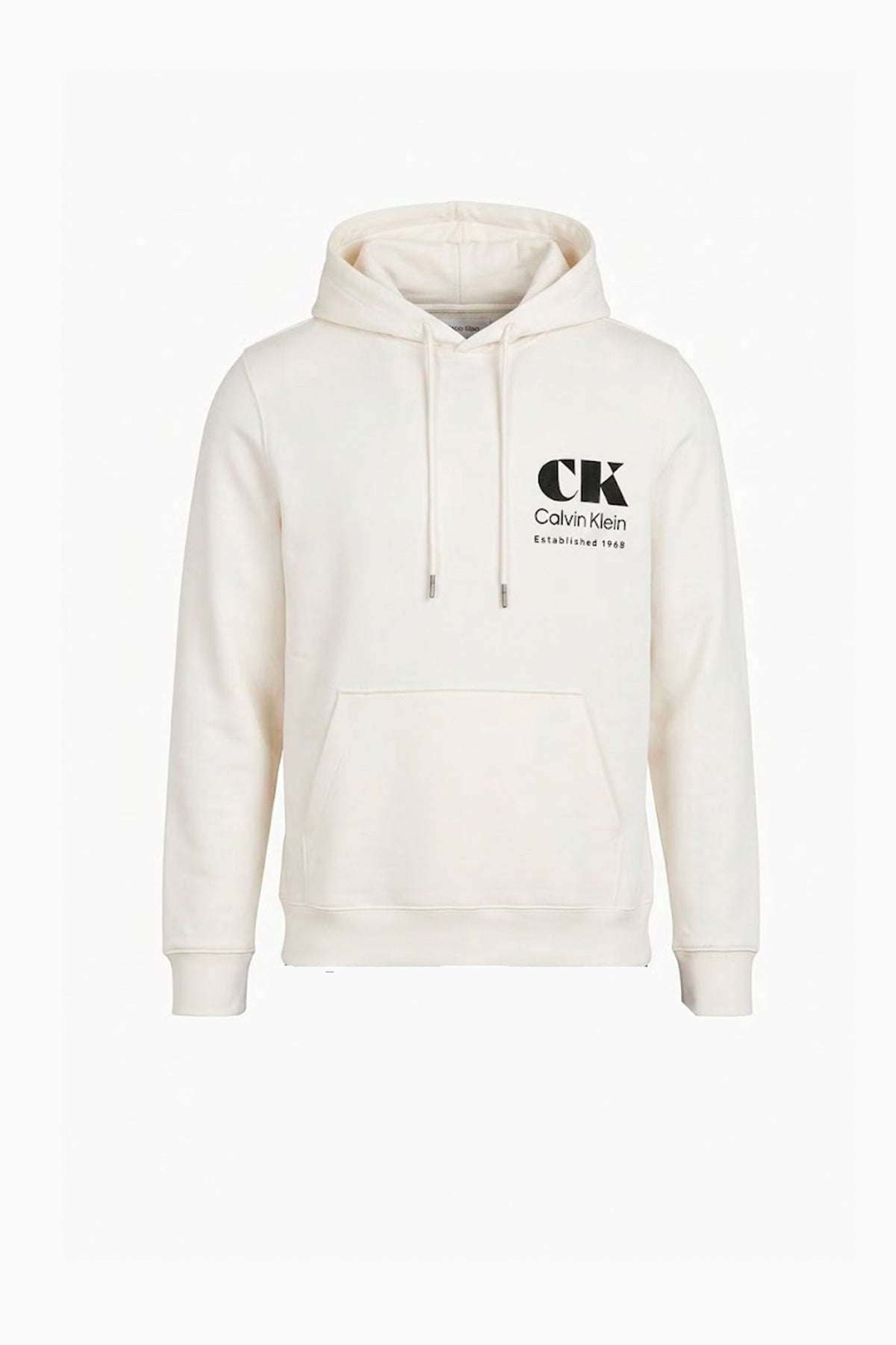 CALVIN KLEIN LV04RG204G TERRY EU GRAPHIC HOODIE en color BLANCO (1)