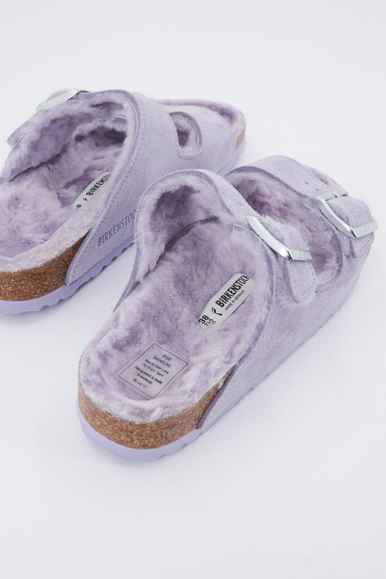 BIRKENSTOCK ARIZONA SHEARLING en color VIOLETA (2)