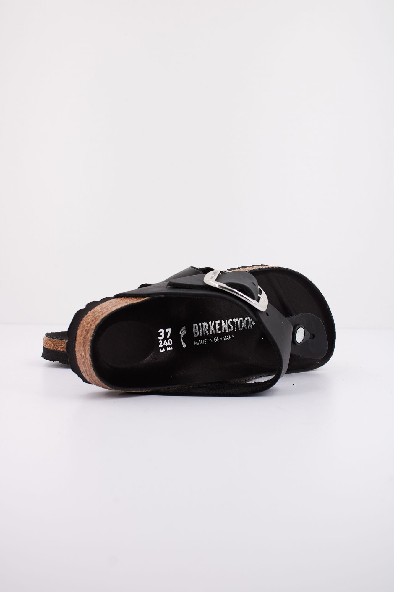 BIRKENSTOCK GIZEH BIG BUCKLE OILED LE en color NEGRO (4)