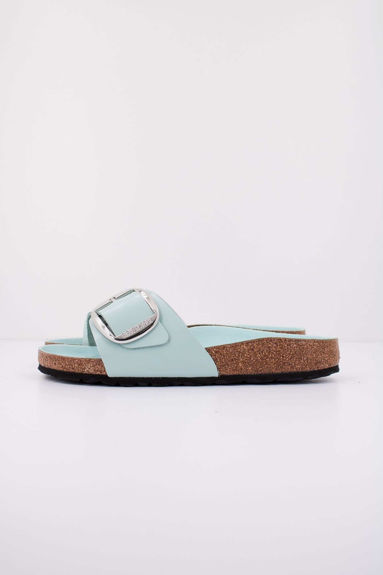 BIRKENSTOCK MADRID BIG BUCKLE NATURAL en color AZUL (1)