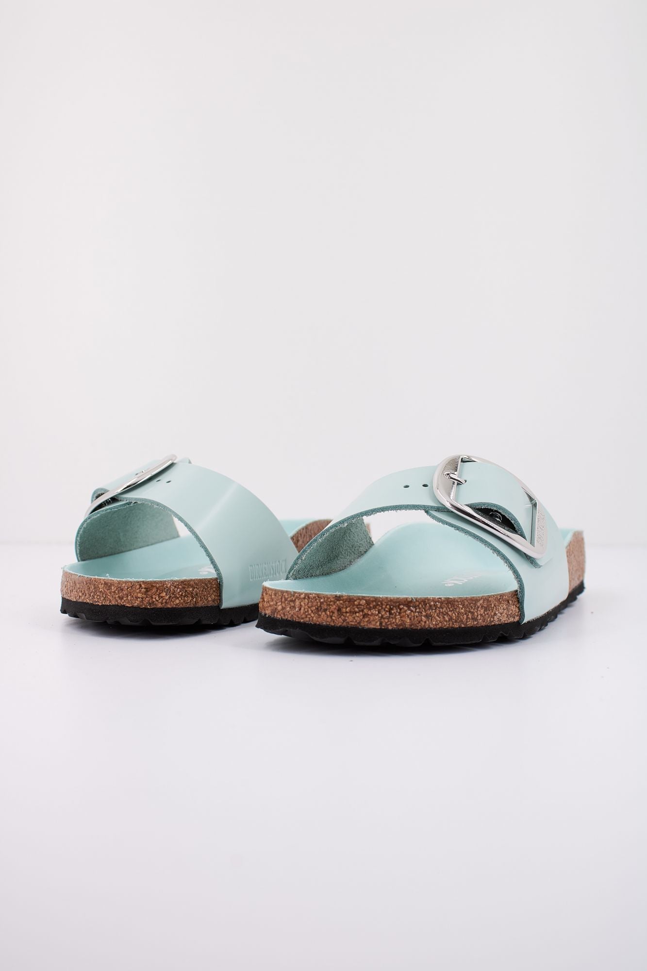 BIRKENSTOCK MADRID BIG BUCKLE NATURAL en color AZUL (2)