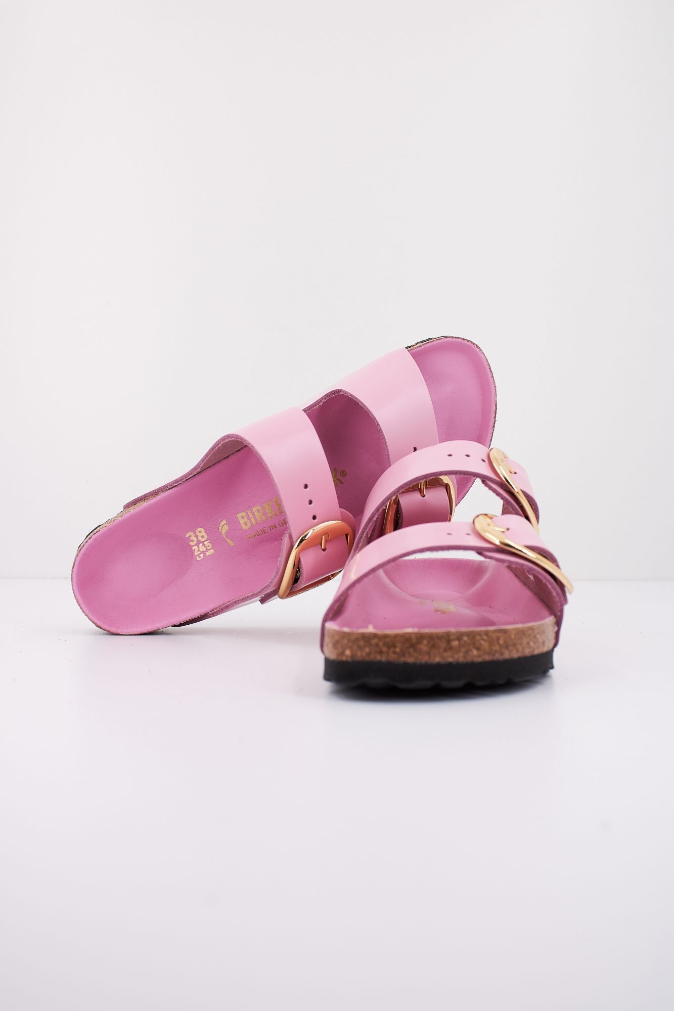 BIRKENSTOCK ARIZONA BIG BUCKLE NATURA en color ROSA (4)