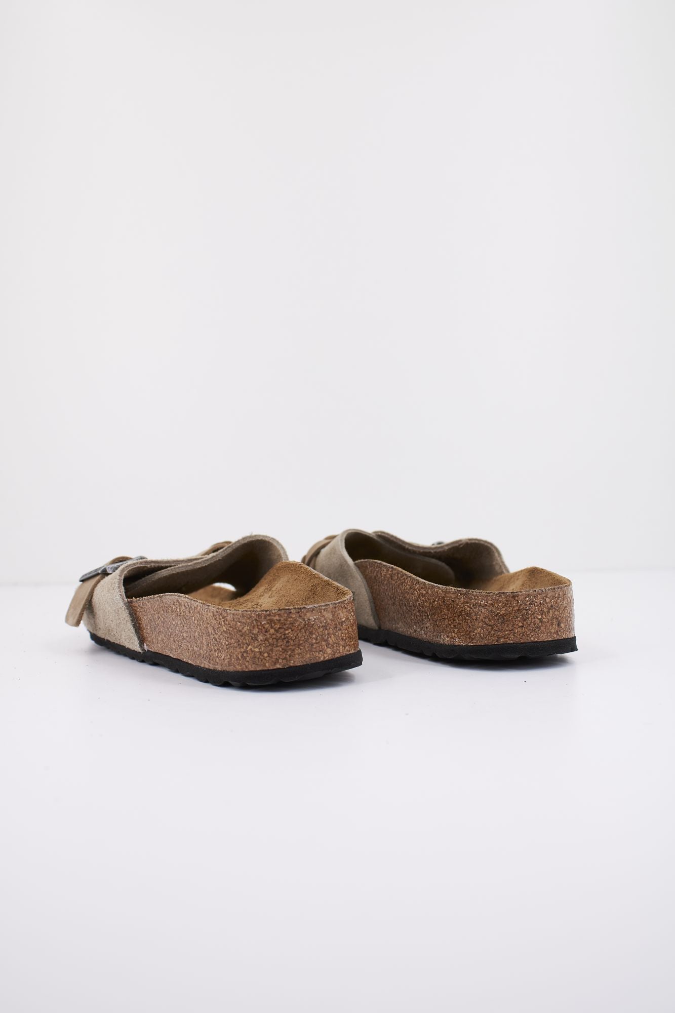 BIRKENSTOCK PULA BRAIDED SUEDE LEATHE en color BEIS (3)
