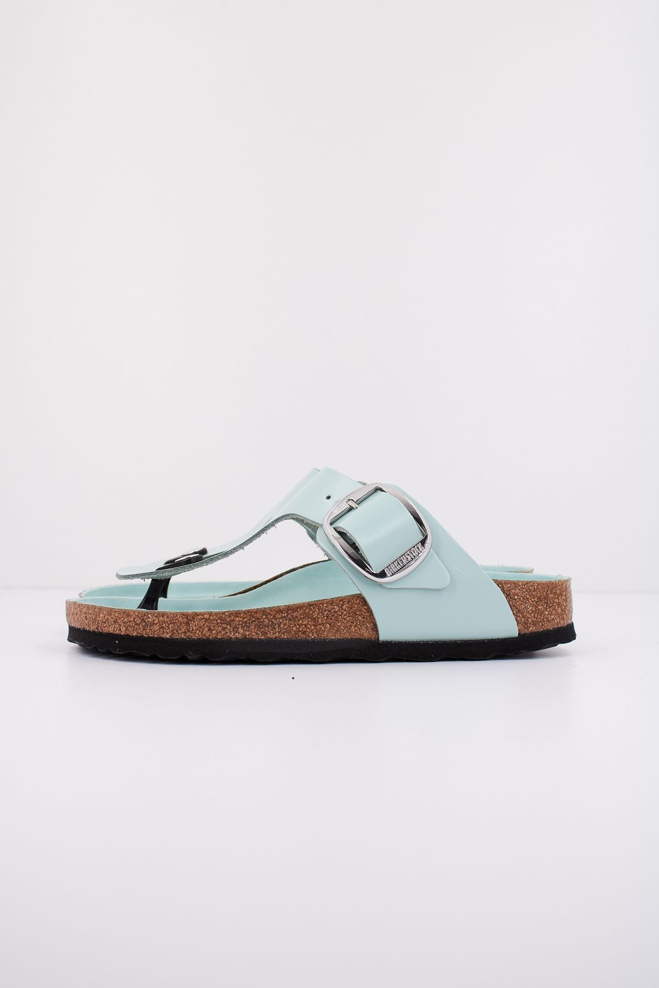 BIRKENSTOCK GIZEH BIG BUCKLE NATURAL en color AZUL (1)