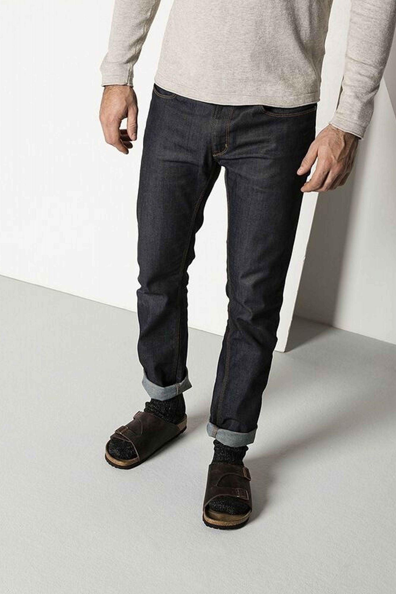 BIRKENSTOCK COTTON TWIST MEN en color NEGRO (3)