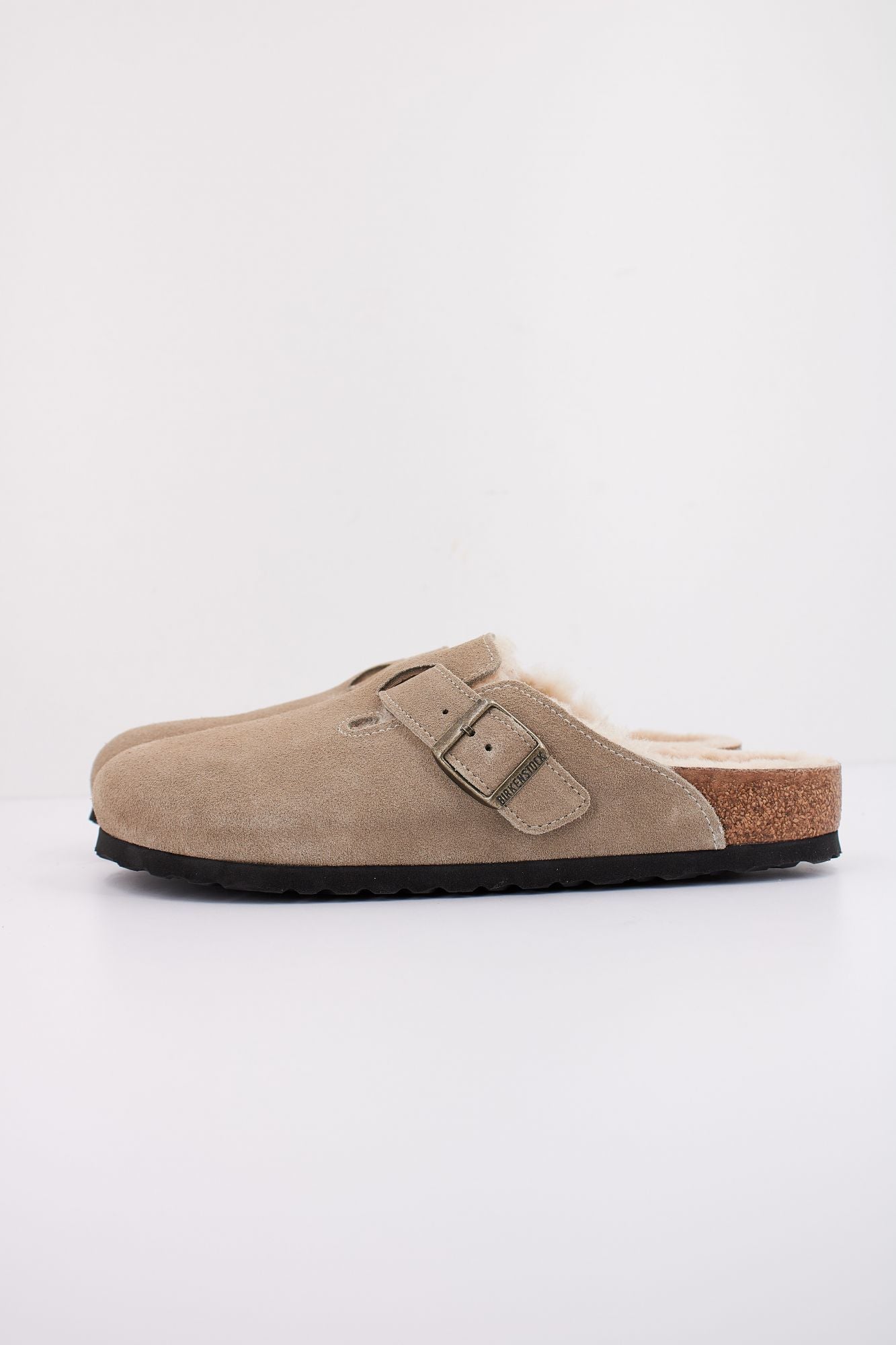 BIRKENSTOCK BOSTON en color MARRON CLARO (1)