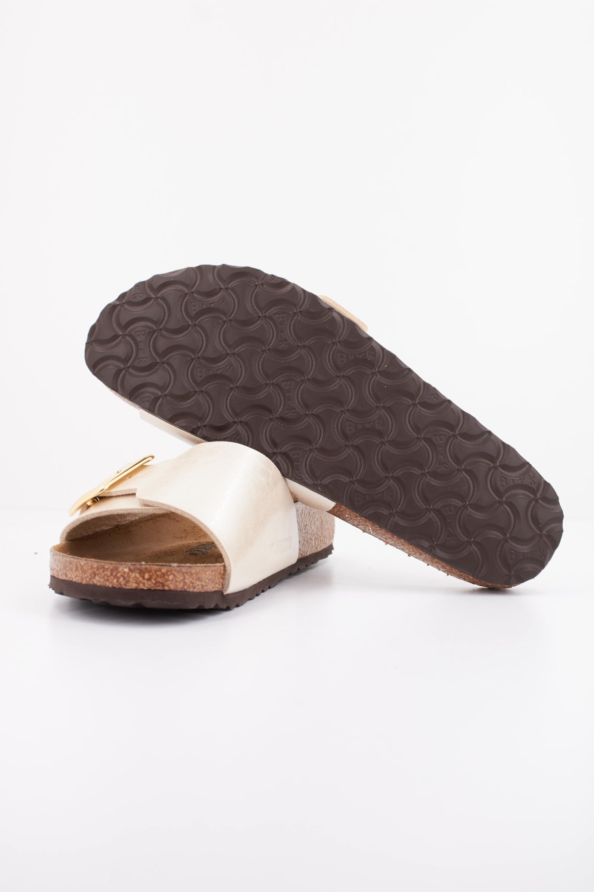 BIRKENSTOCK CATALINA CUSHION BUCKLE en color MARRON CLARO (5)