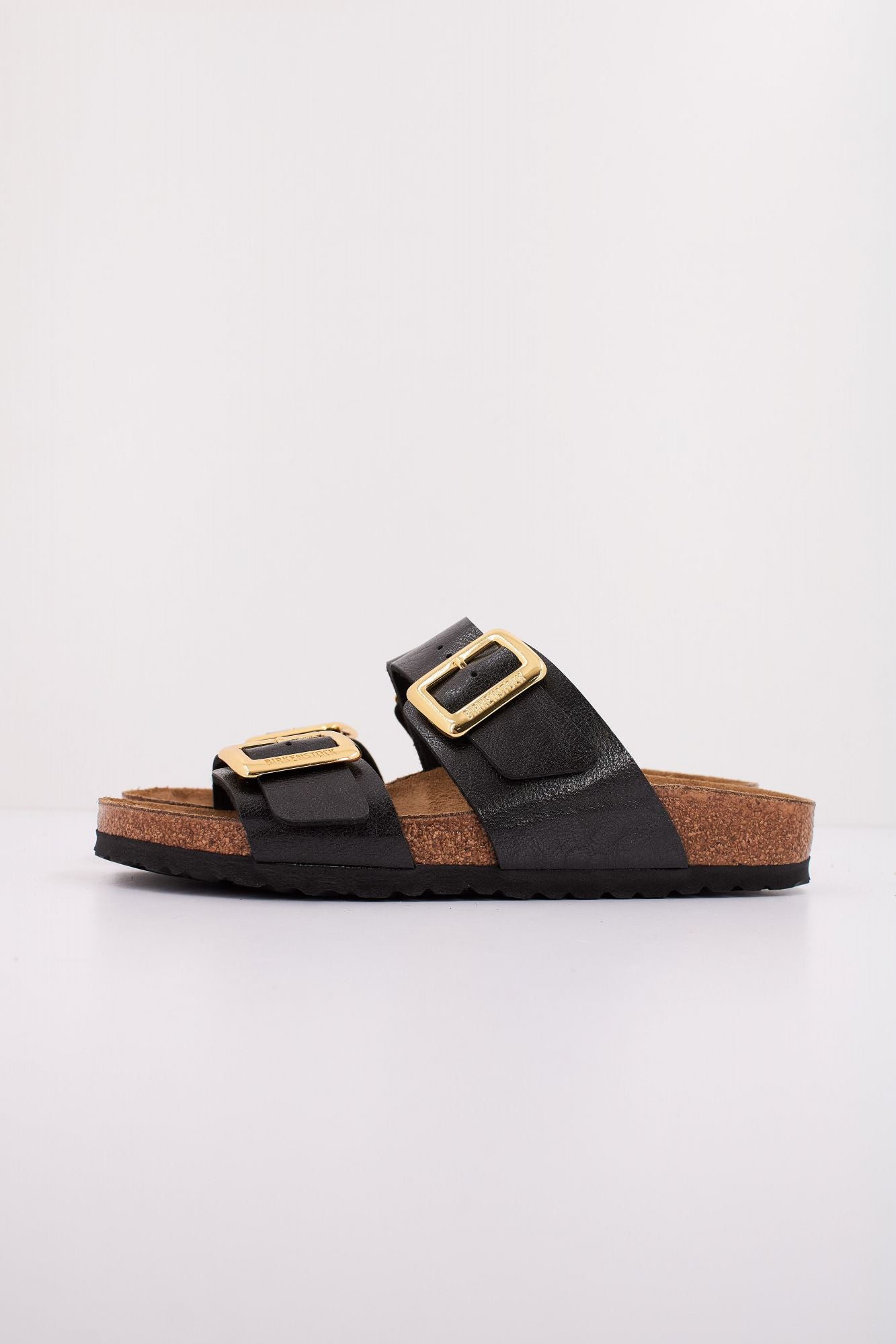 BIRKENSTOCK SYDNEY CUSHIOM BUCKLE en color NEGRO (1)
