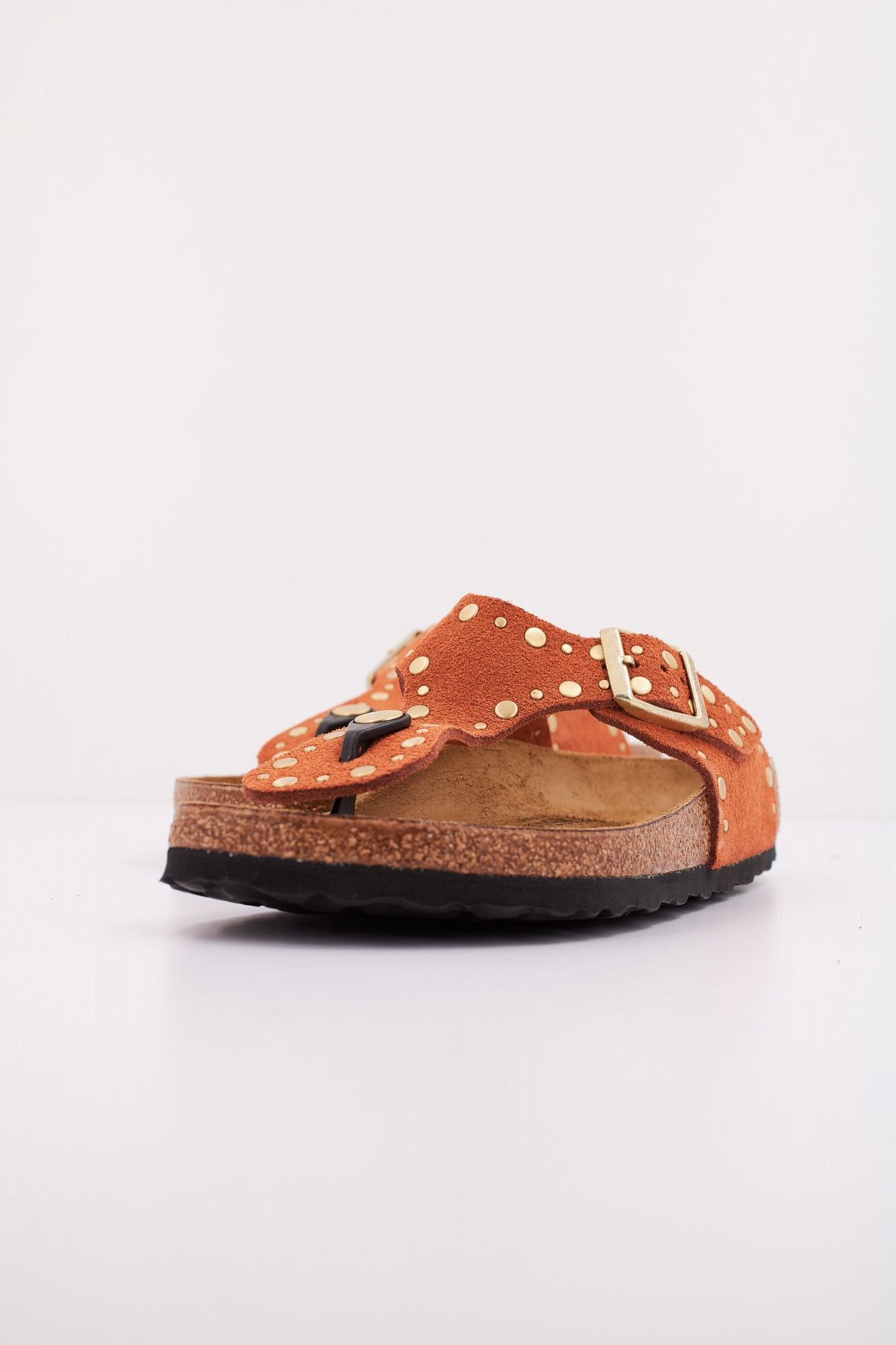BIRKENSTOCK GIZEH RIVET BORDER en color MARRON (2)