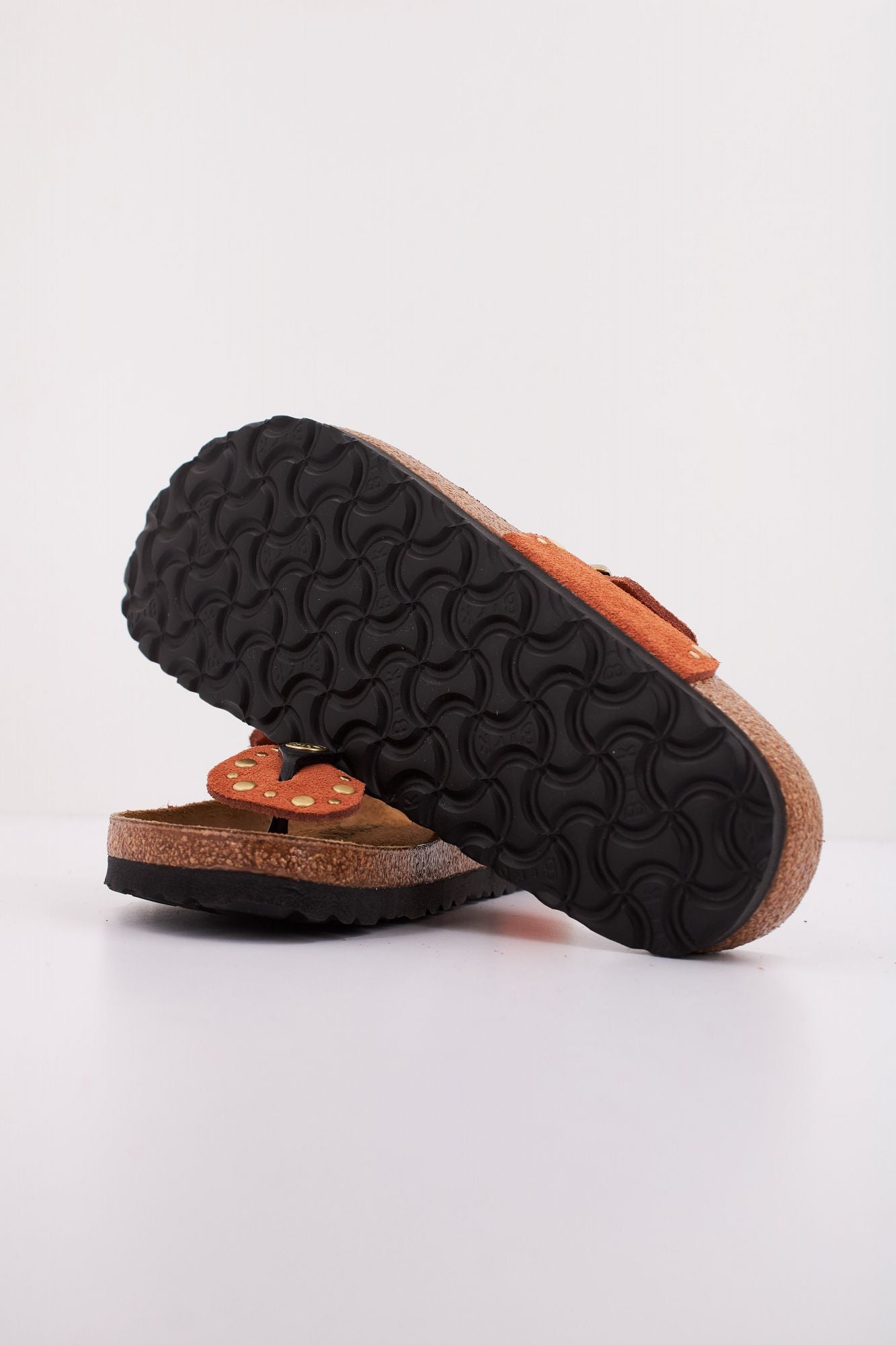 BIRKENSTOCK GIZEH RIVET BORDER en color MARRON (5)