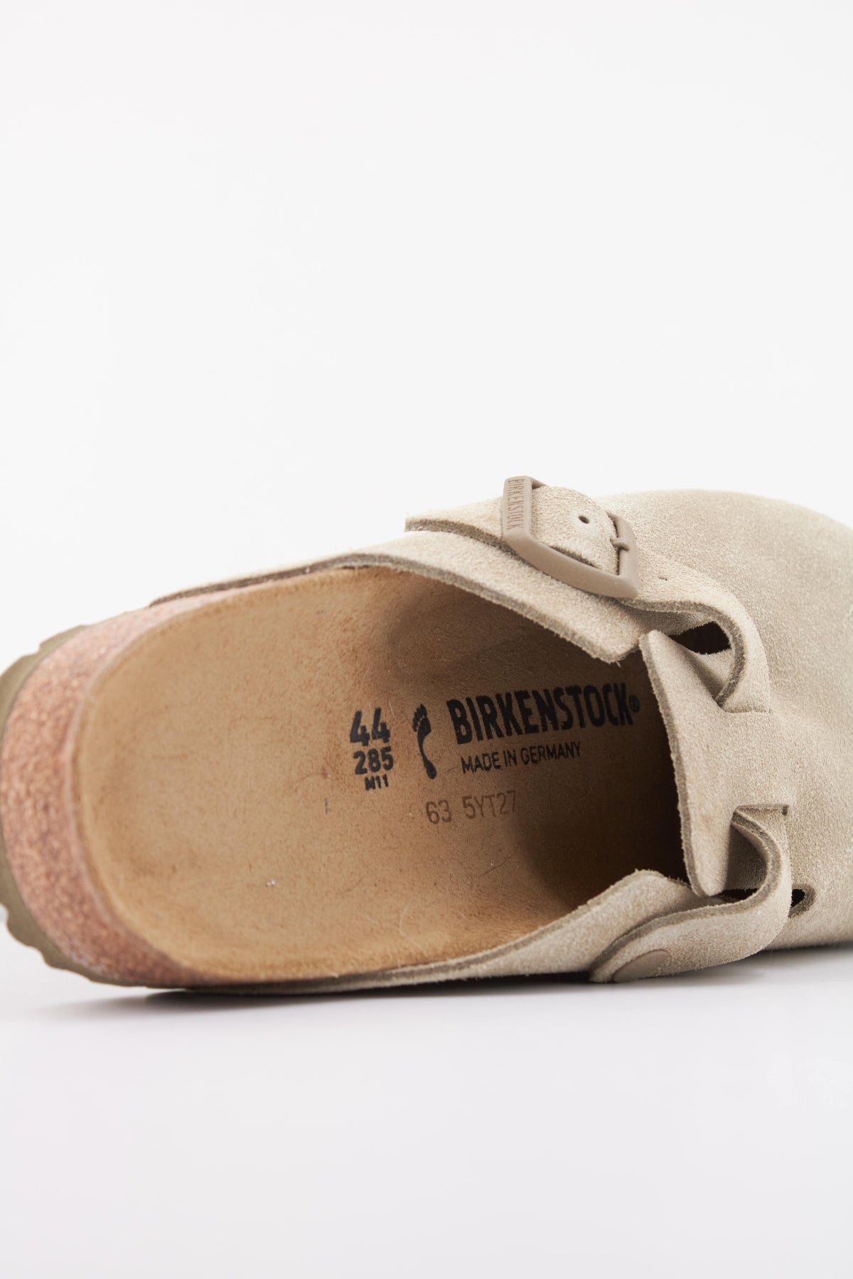 BIRKENSTOCK BOSTON LEVE en color VERDE (5)