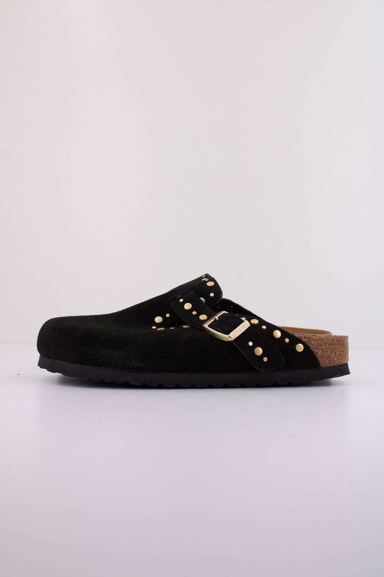 BIRKENSTOCK BOSTON RIVET BORDER en color NEGRO (1)