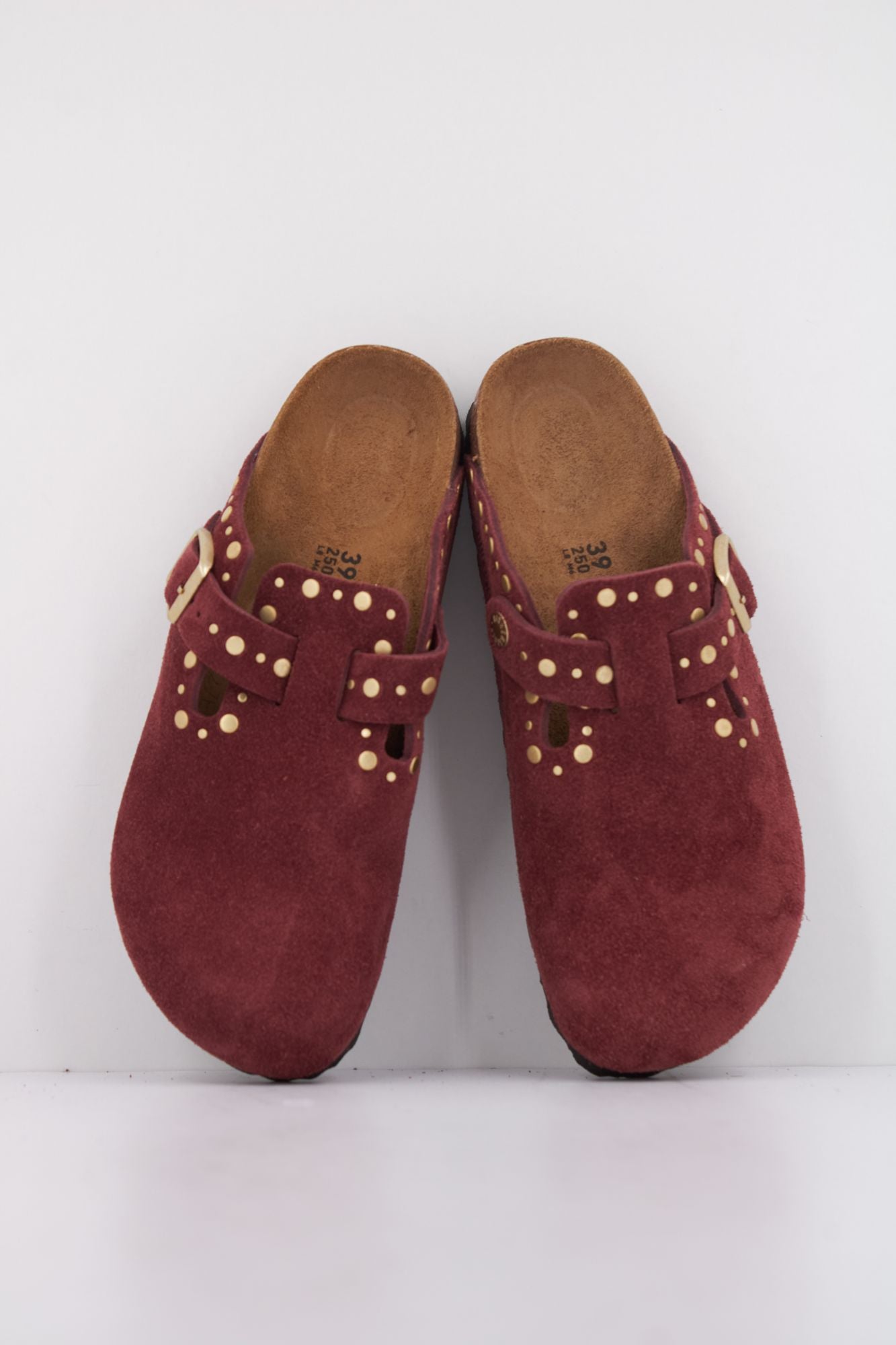 BIRKENSTOCK BOSTON RIVET en color ROJO (3)