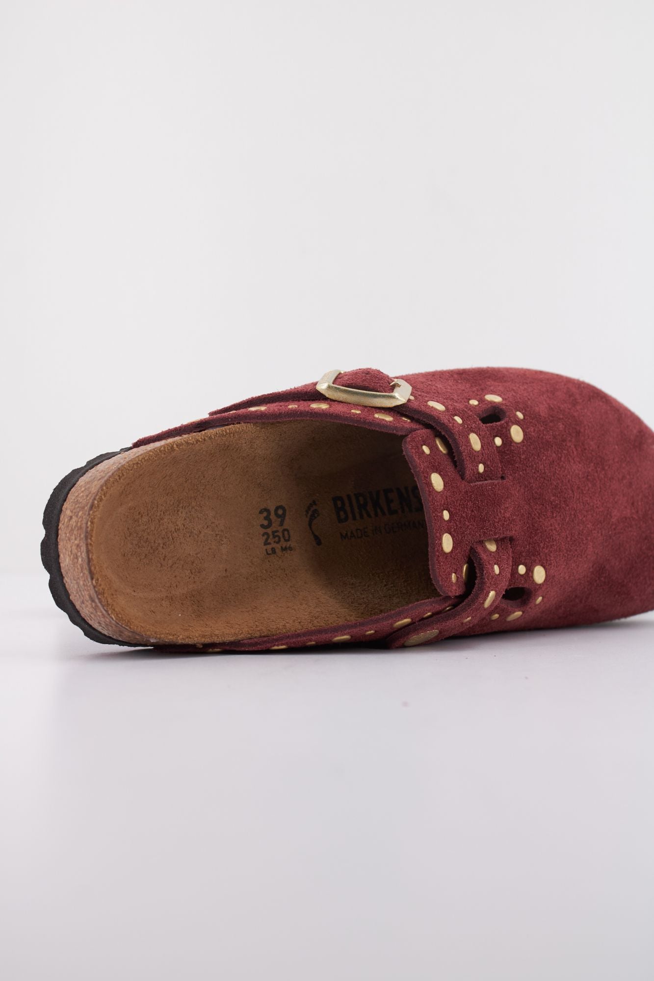 BIRKENSTOCK BOSTON RIVET en color ROJO (5)