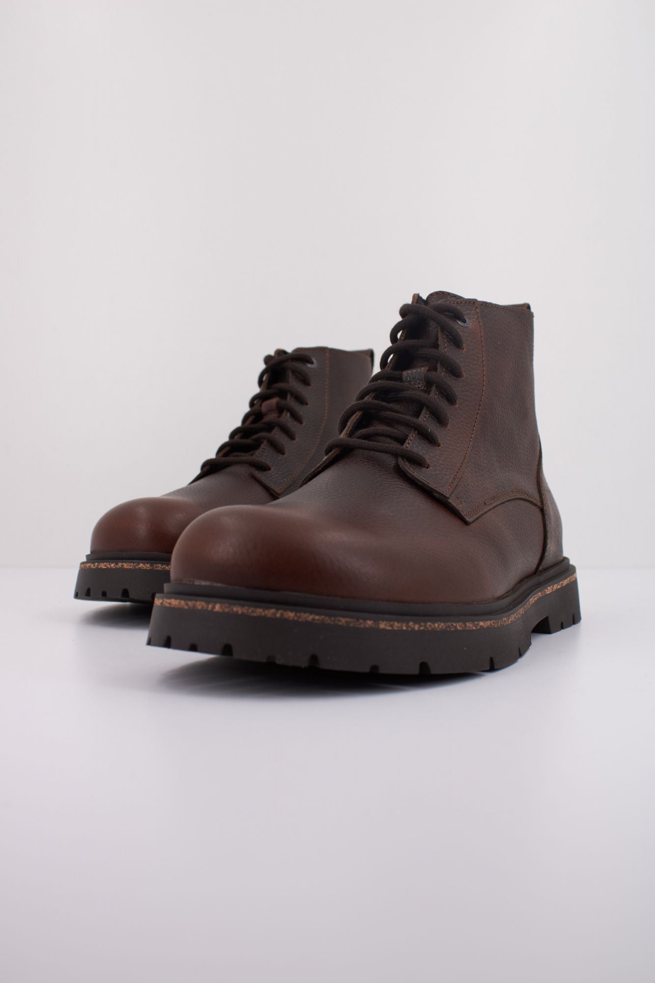 BIRKENSTOCK HIGHWOOD LACE MID en color MARRON (2)