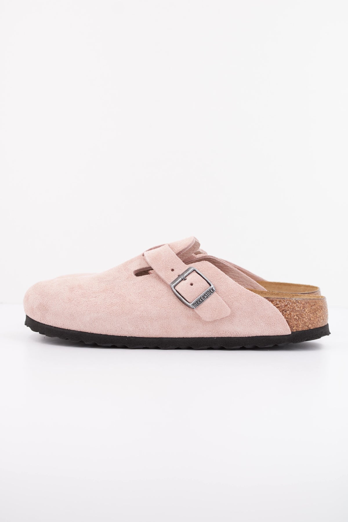 BIRKENSTOCK BOSTON SUEDE LEATHER en color ROSA (1)