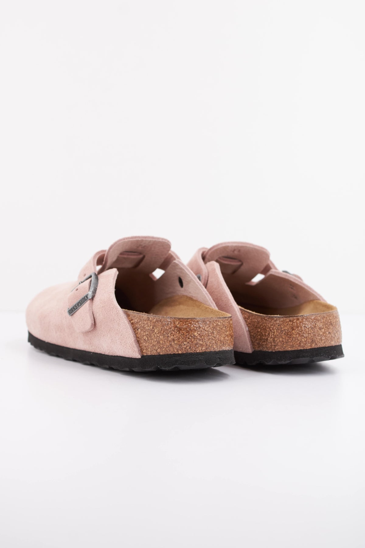 BIRKENSTOCK BOSTON SUEDE LEATHER en color ROSA (4)
