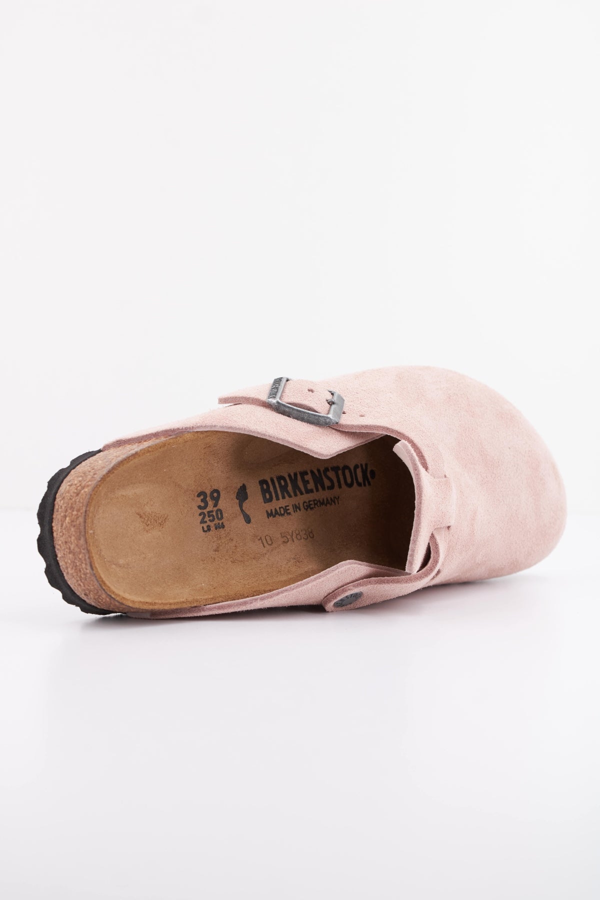 BIRKENSTOCK BOSTON SUEDE LEATHER en color ROSA (5)
